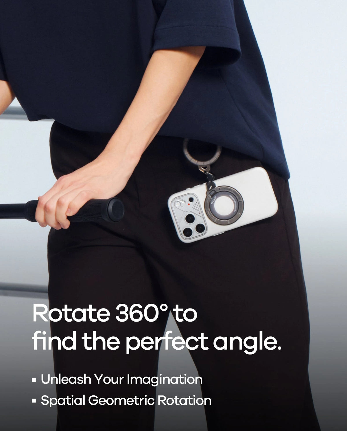 AULUMU Ghost Infinite 360° Magnetic Stand