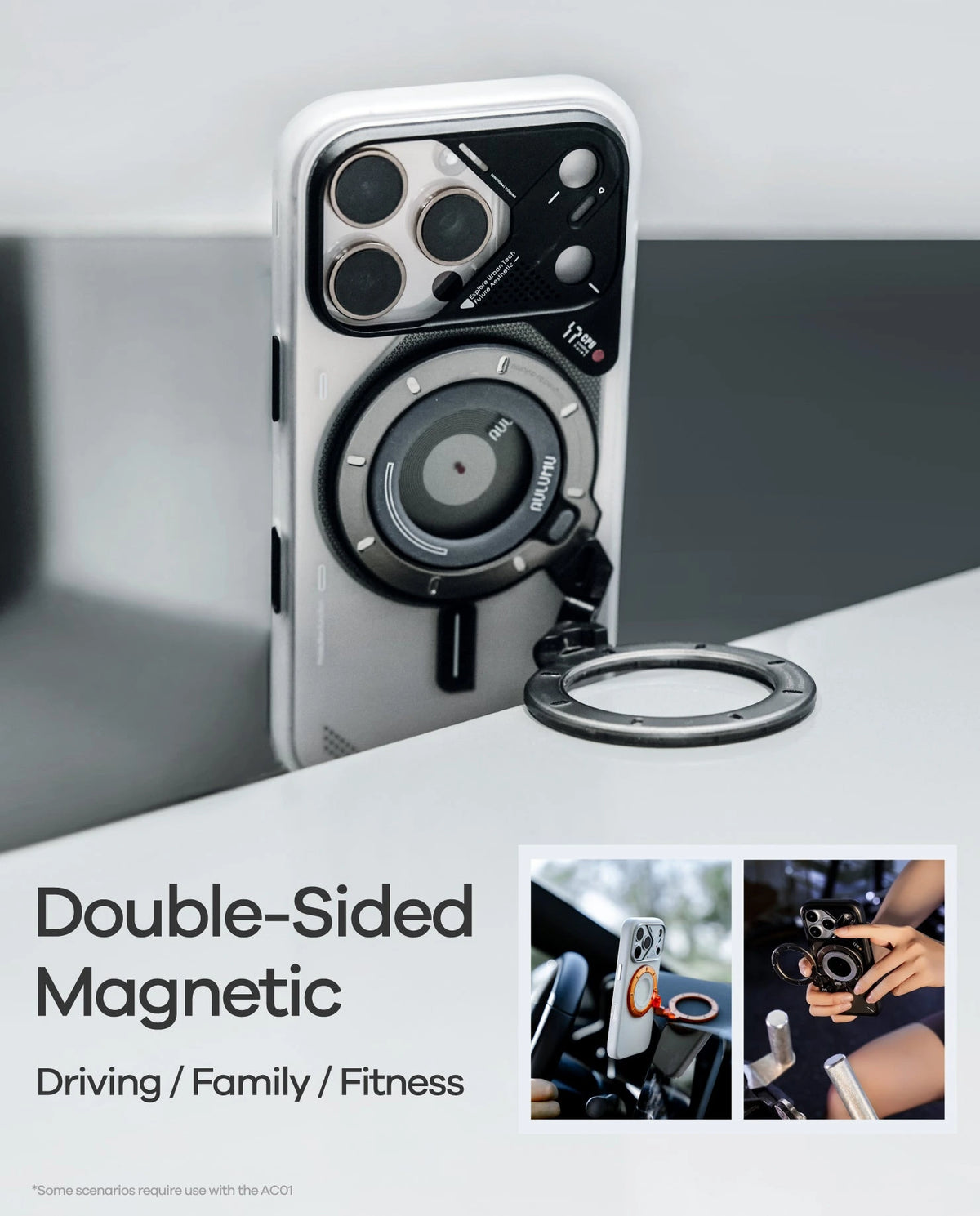 AULUMU Ghost Infinite 360° Magnetic Stand