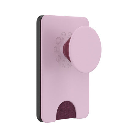 PopSockets PopWallet+ For MagSafe Round with Adapter Ring Blush Pink