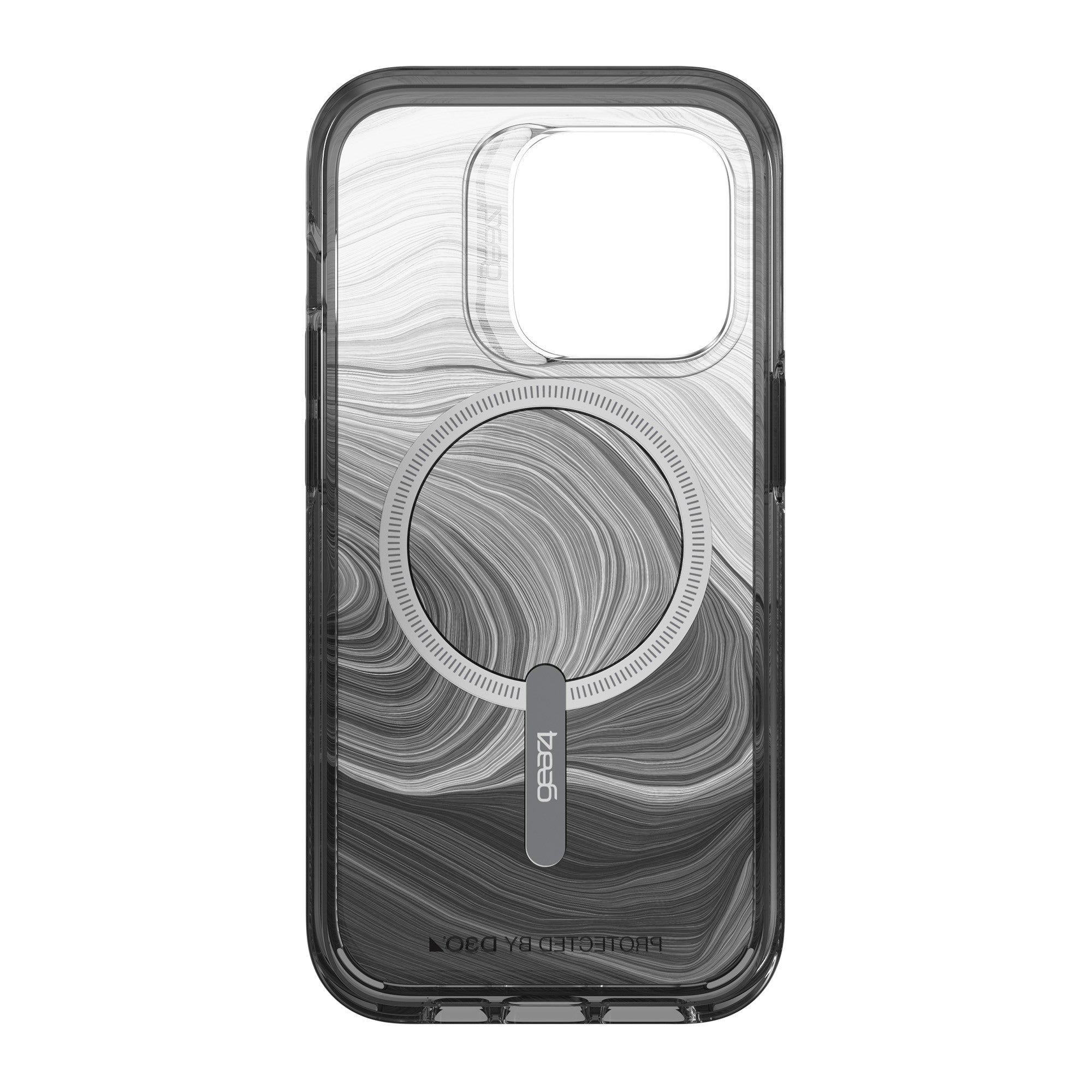iPhone 14 Pro Gear4 D3O Milan Snap Case - Black Swirl - 15-10109