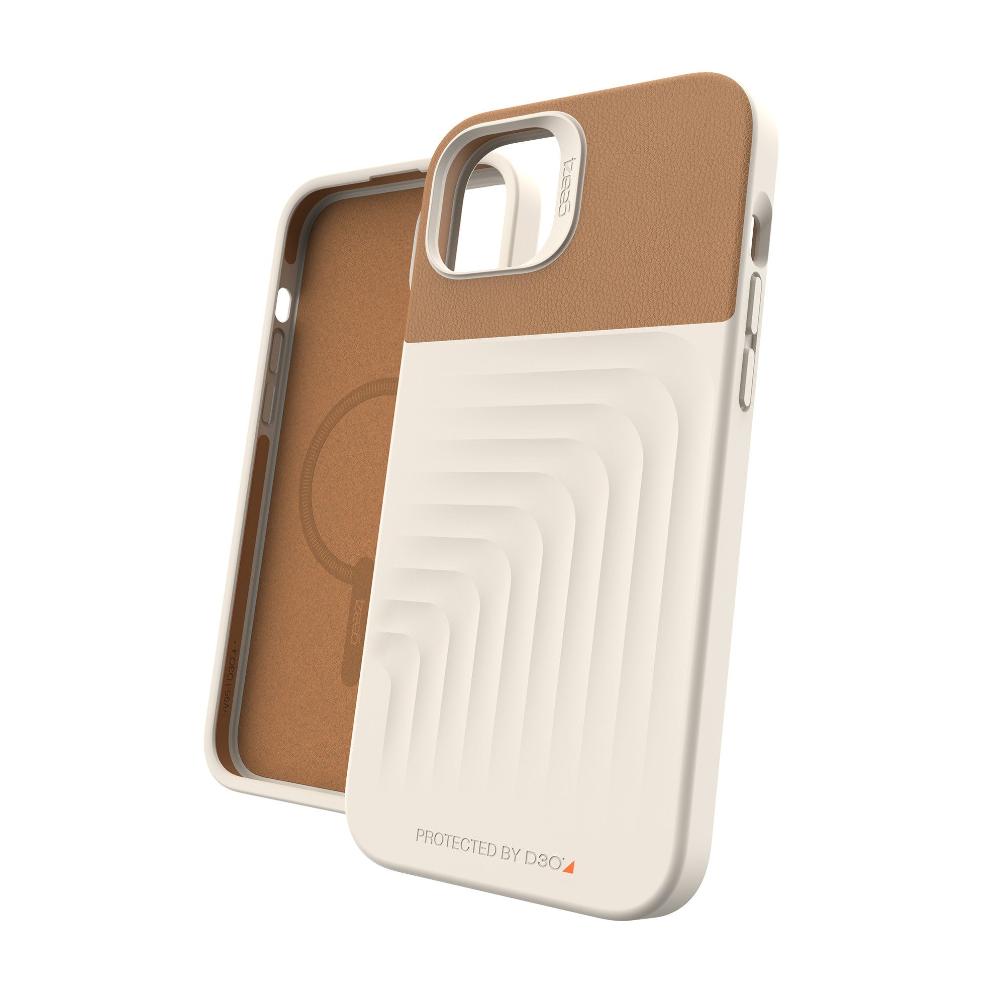 iPhone 14 Plus Gear4 D3O Brooklyn Snap Case - Sand - 15-10115