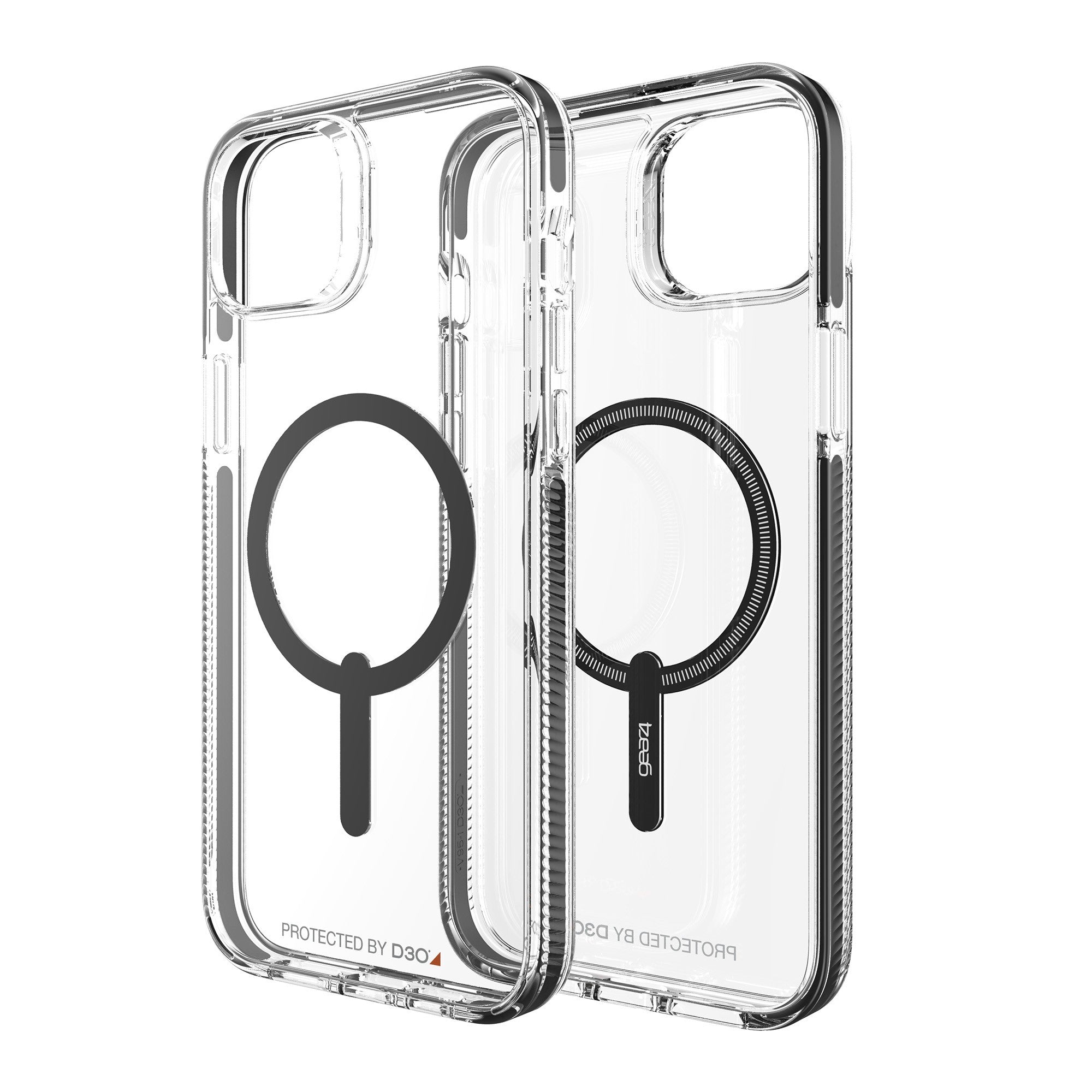 iPhone 15 Plus/14 Plus Gear4 D3O Santa Cruz Snap Case - Black - 15-10131