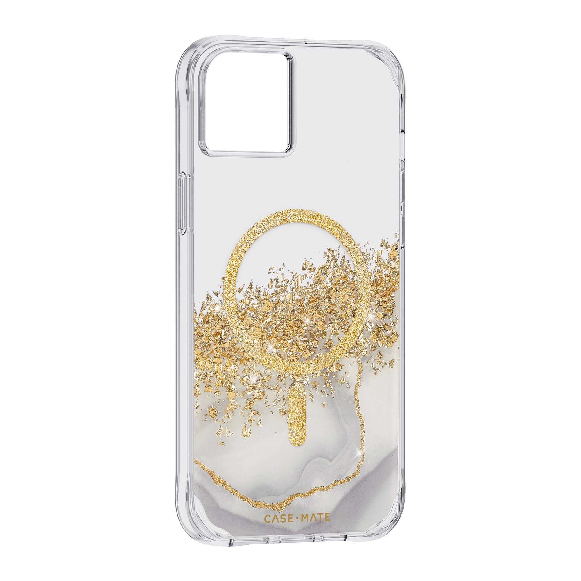iPhone 15 Plus/14 Plus Case-Mate Karat MagSafe Case - Marble - 15-10424