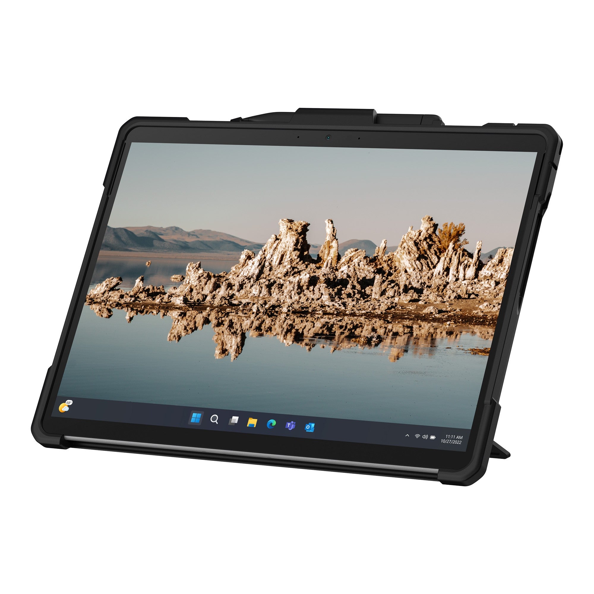 Microsoft Surface Pro 13in 12/11/10/9 UAG Metropolis SE Series Case - Black - 15-10732