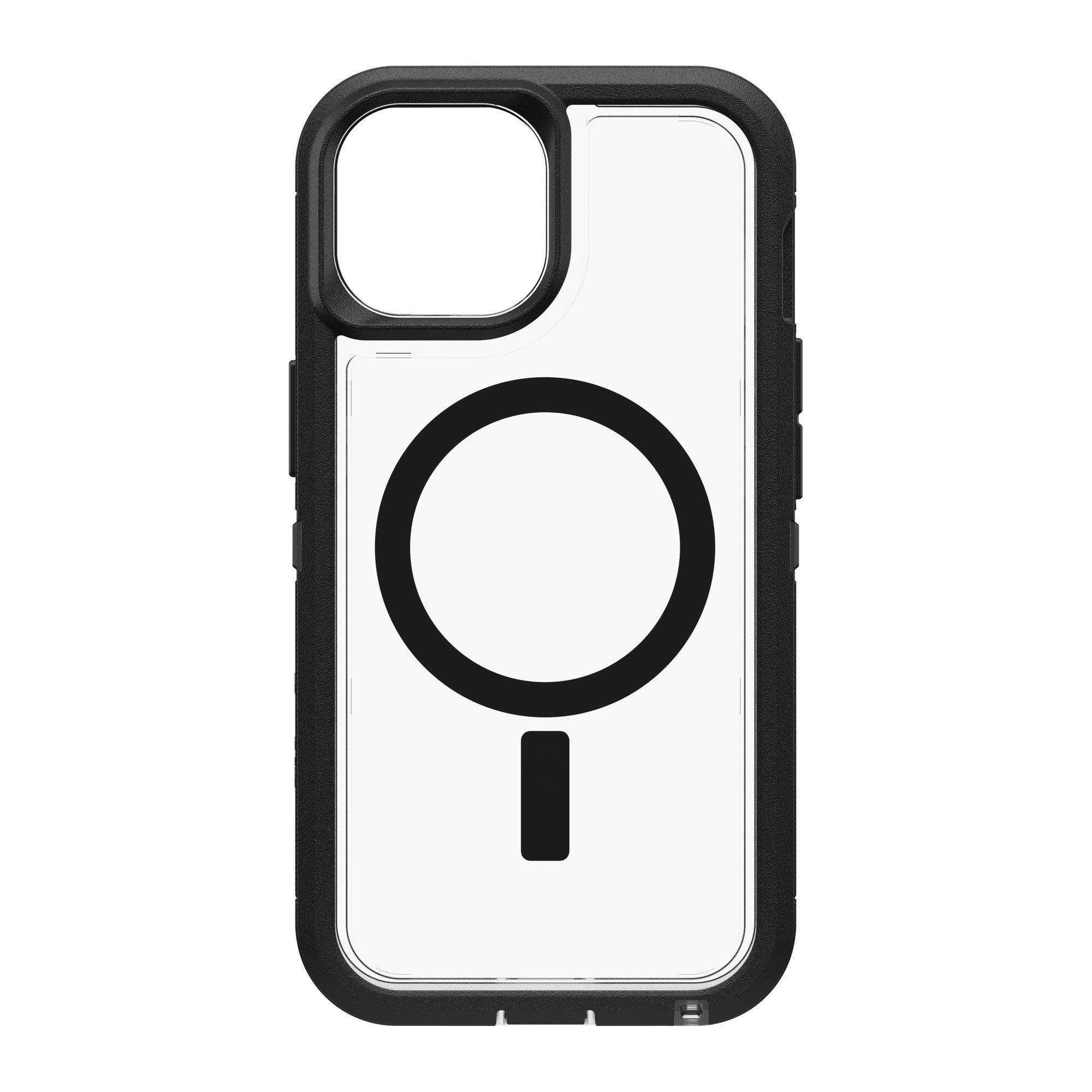iPhone 17e/16e/15/14/13 Otterbox Defender XT w/ MagSafe Clear Series Case - Clear/Black - Dark Side - 15-11410