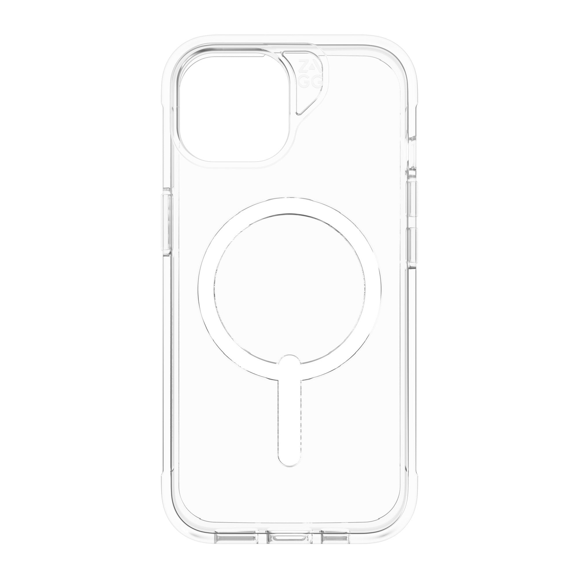 iPhone 15/14/13 ZAGG/GEAR4 Graphene Luxe Snap Case - Clear - 15-11617
