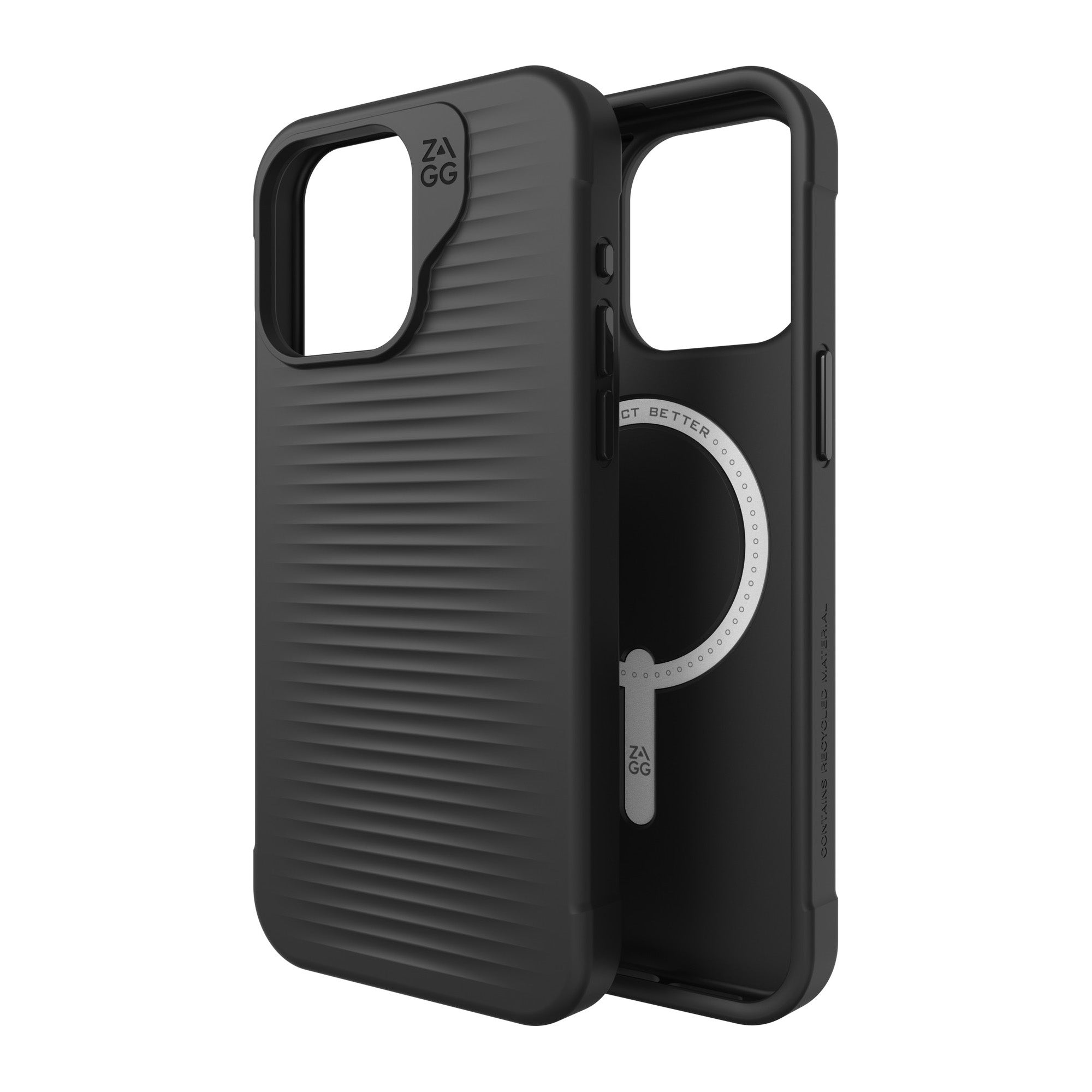 iPhone 15 Pro Max ZAGG/GEAR4 Graphene Luxe Snap Case - Black - 15-11684