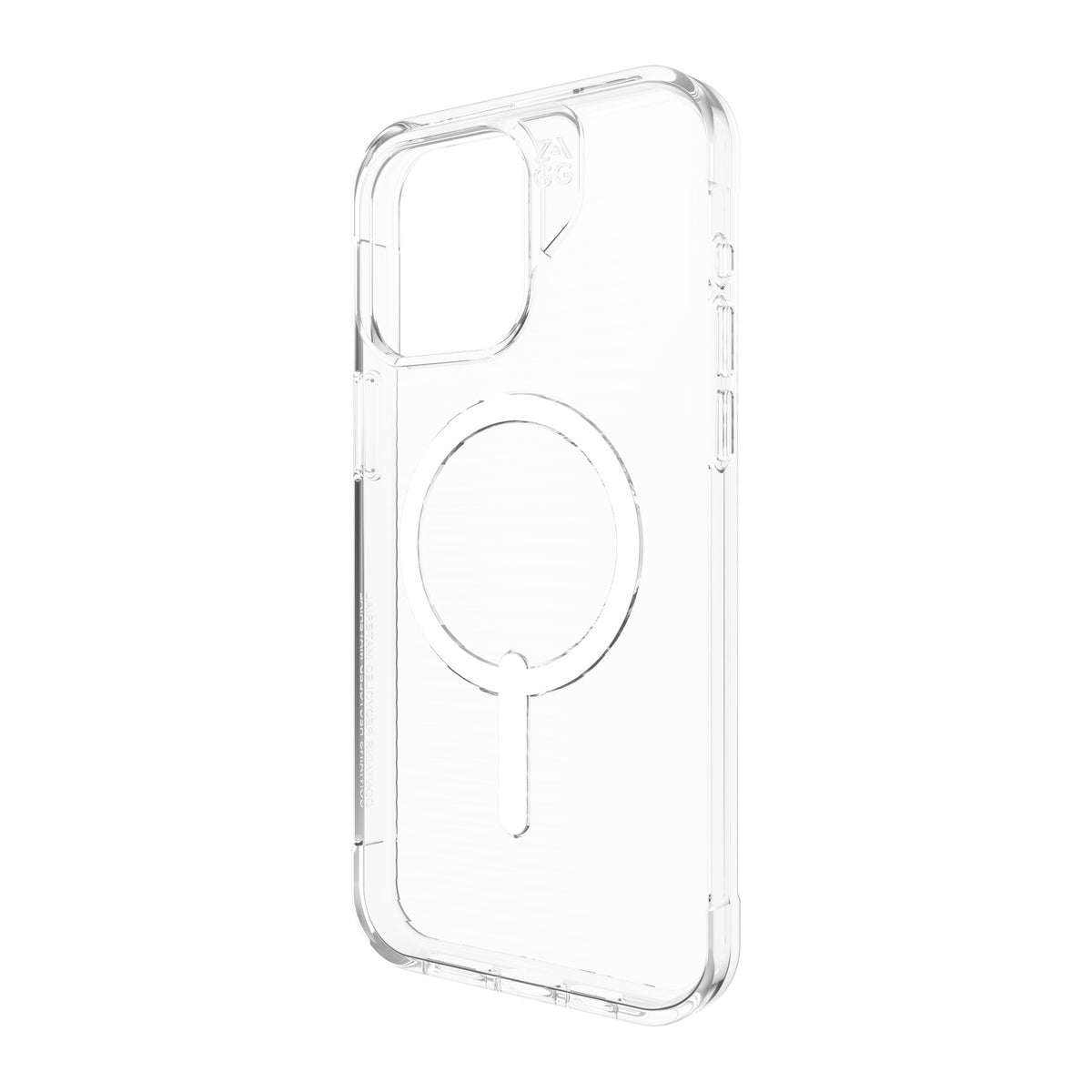 iPhone 15 Pro Max ZAGG/GEAR4 Graphene Luxe Snap Case - Clear - 15-11685