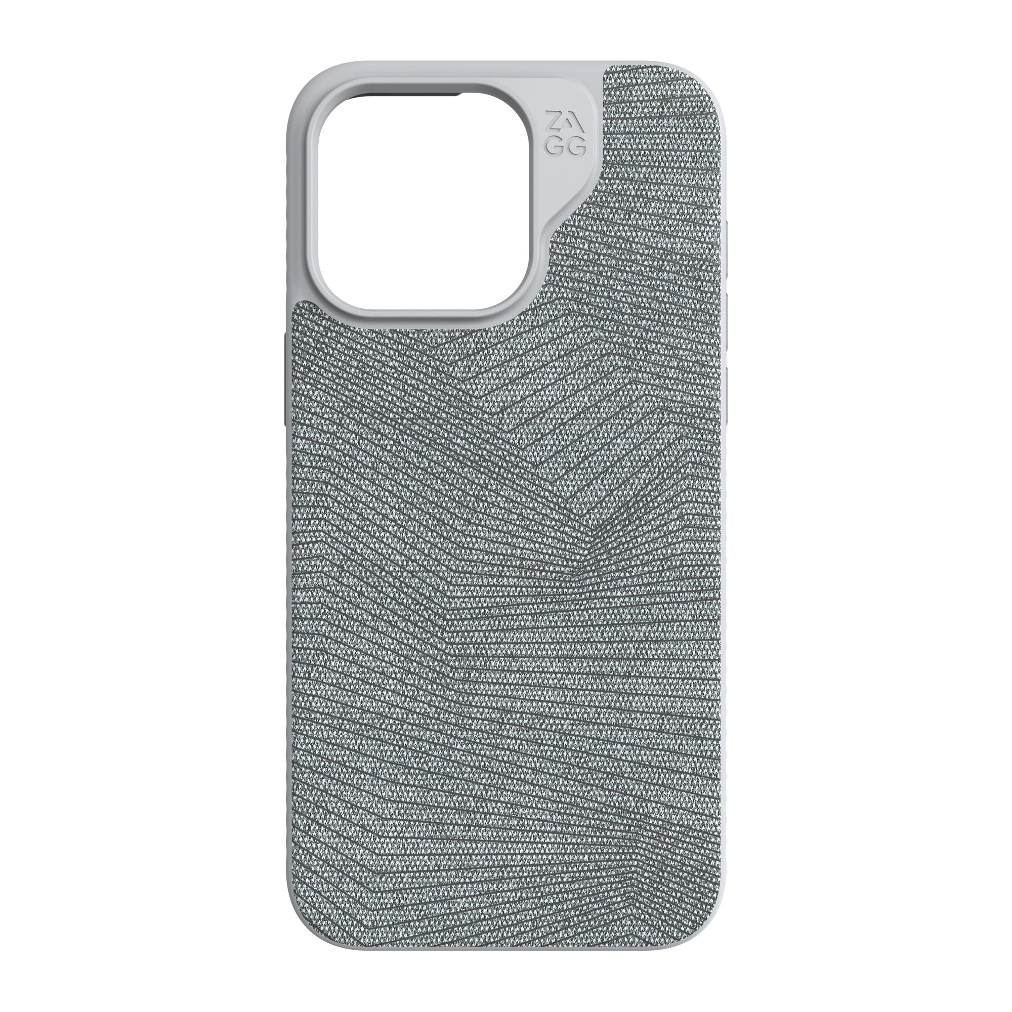 iPhone 15 Pro Max ZAGG/GEAR4 Graphene London Snap Case - Grey Geo - 15-11703