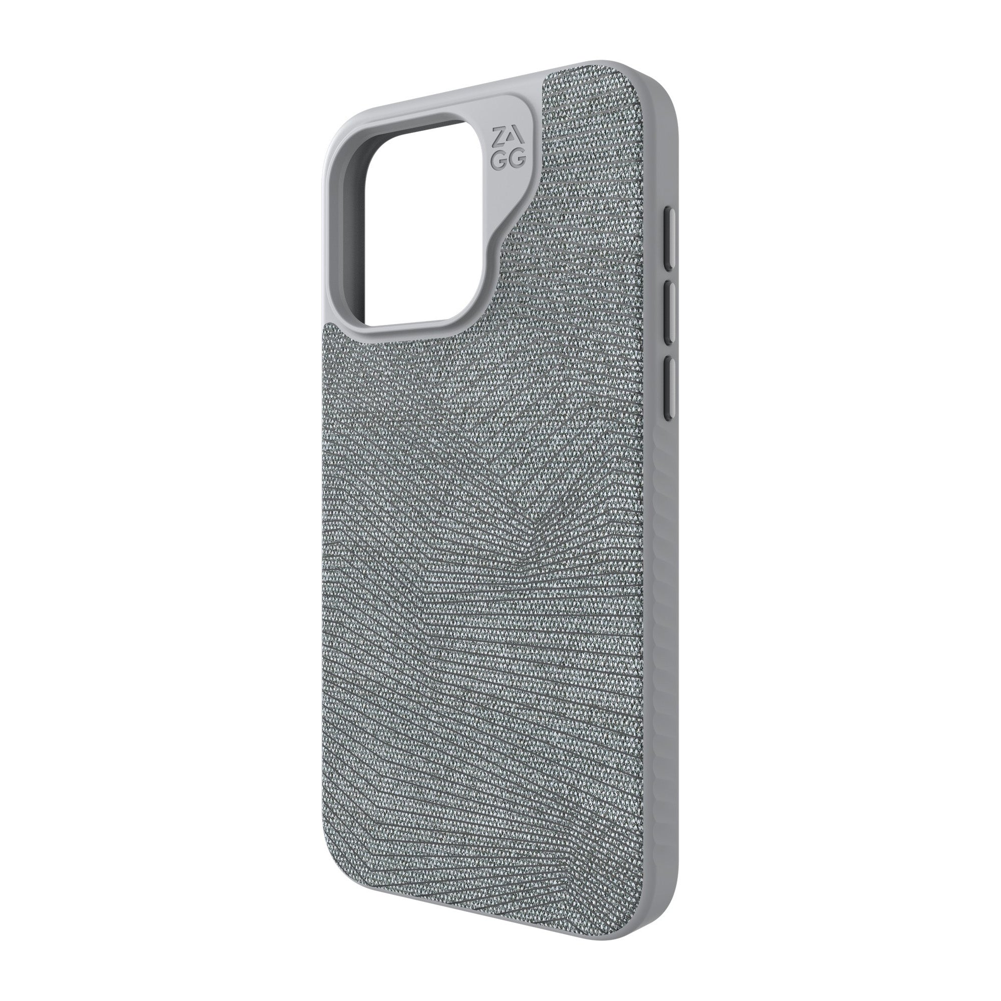 iPhone 15 Pro Max ZAGG/GEAR4 Graphene London Snap Case - Grey Geo - 15-11703