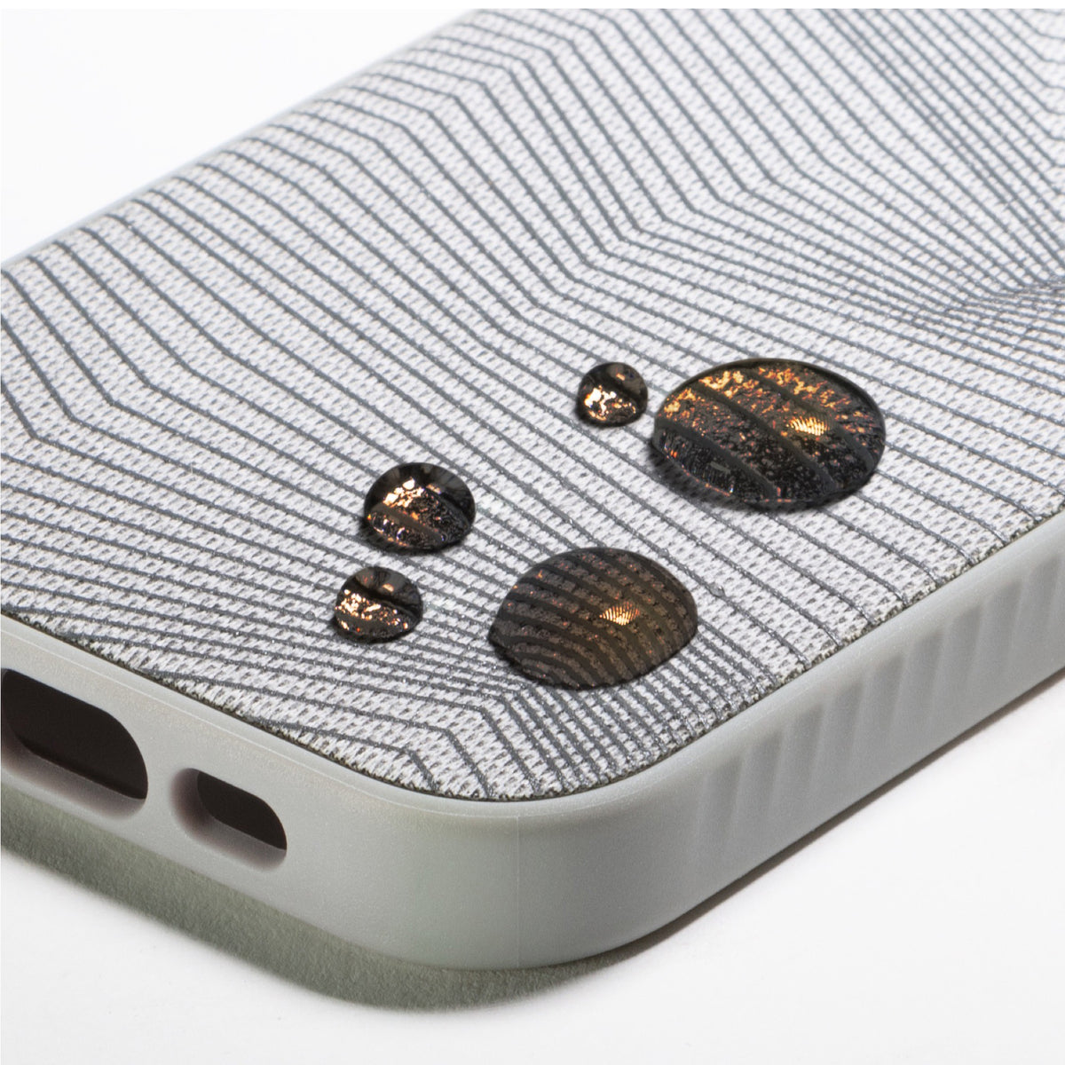 iPhone 15 Pro Max ZAGG/GEAR4 Graphene London Snap Case - Grey Geo - 15-11703