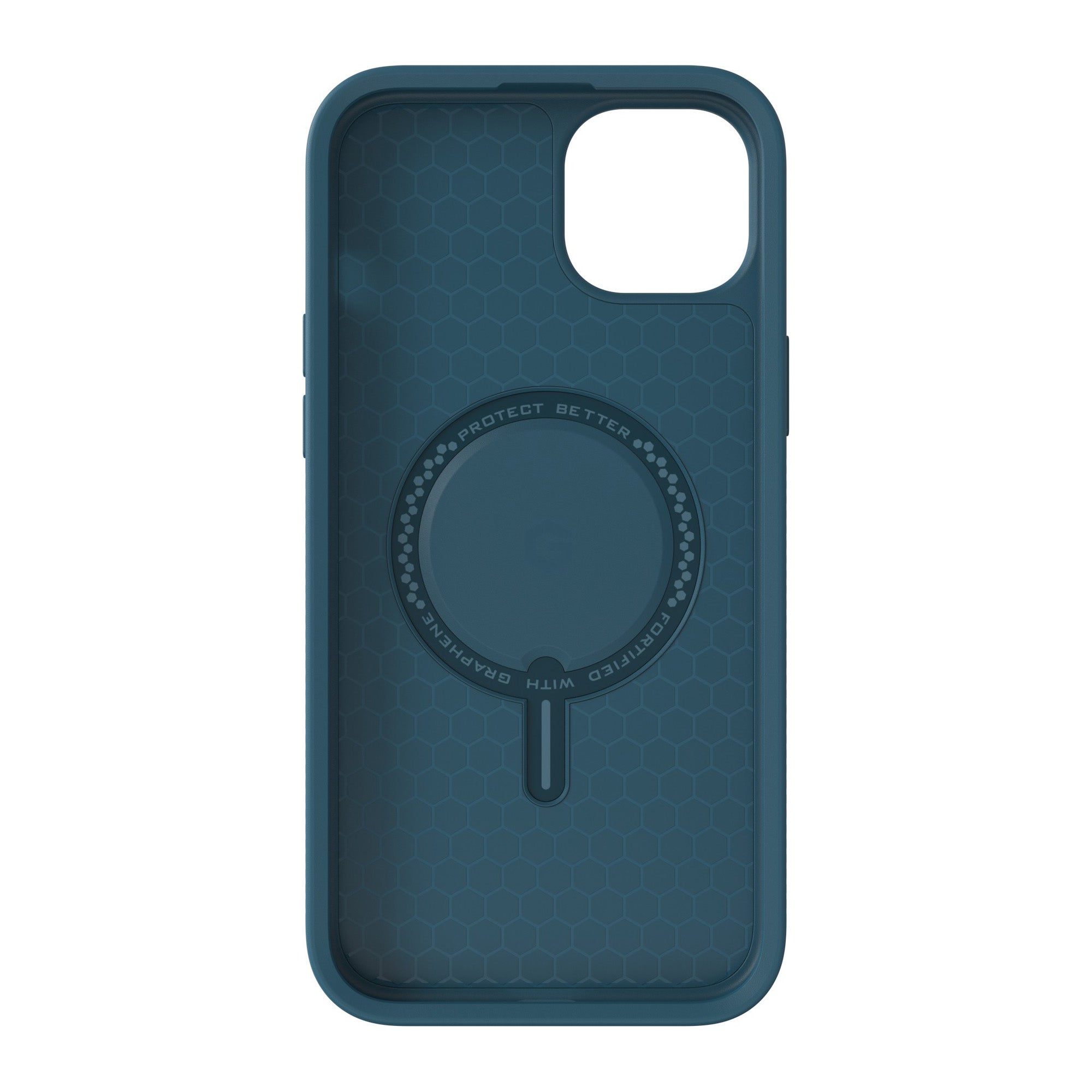 iPhone 15 Plus/14 Plus ZAGG/GEAR4 Graphene Everest Snap Kickstand Case - Marine - 15-11725