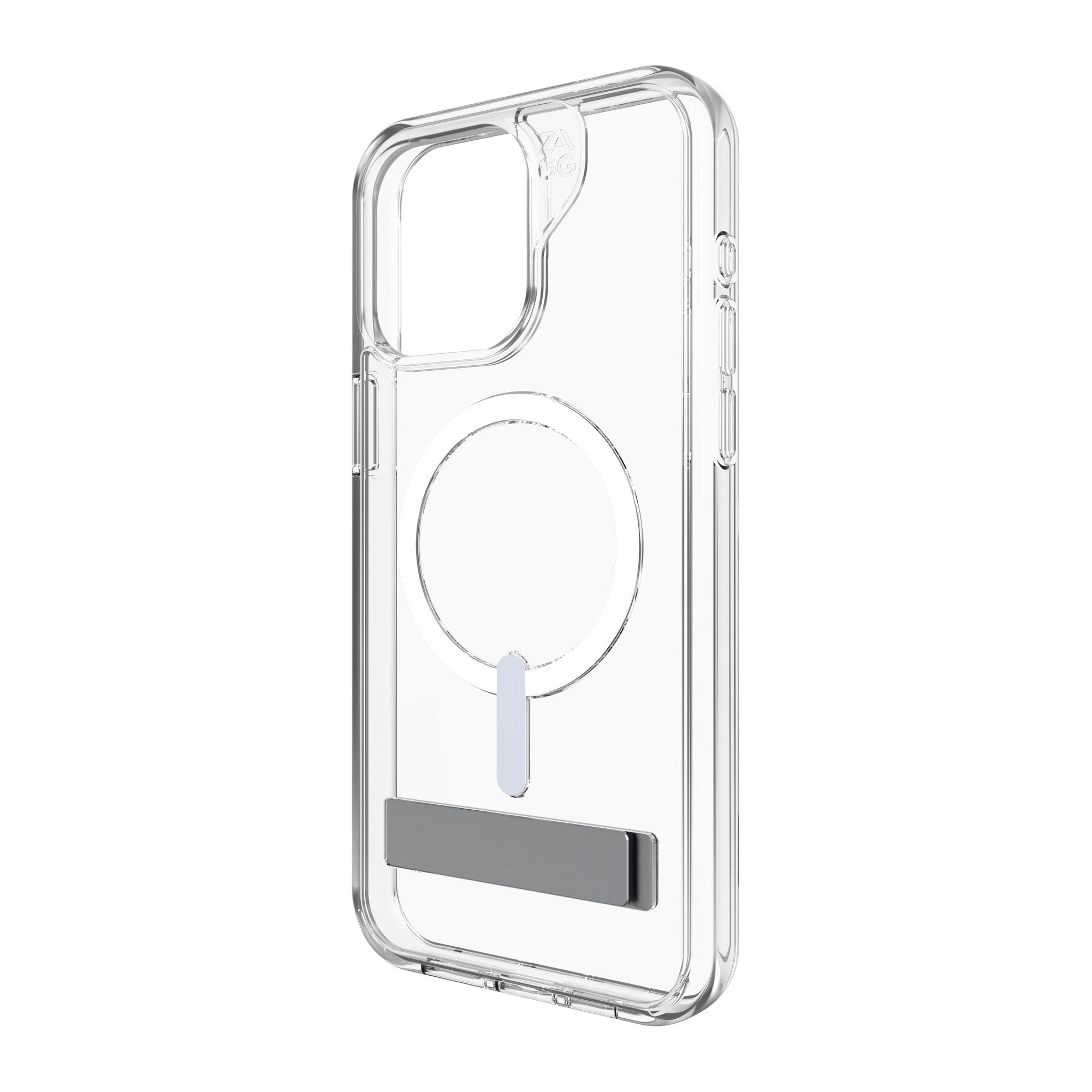 iPhone 15 Pro Max ZAGG/GEAR4 Graphene Crystal Palace Snap Kickstand Case - Clear - 15-11781