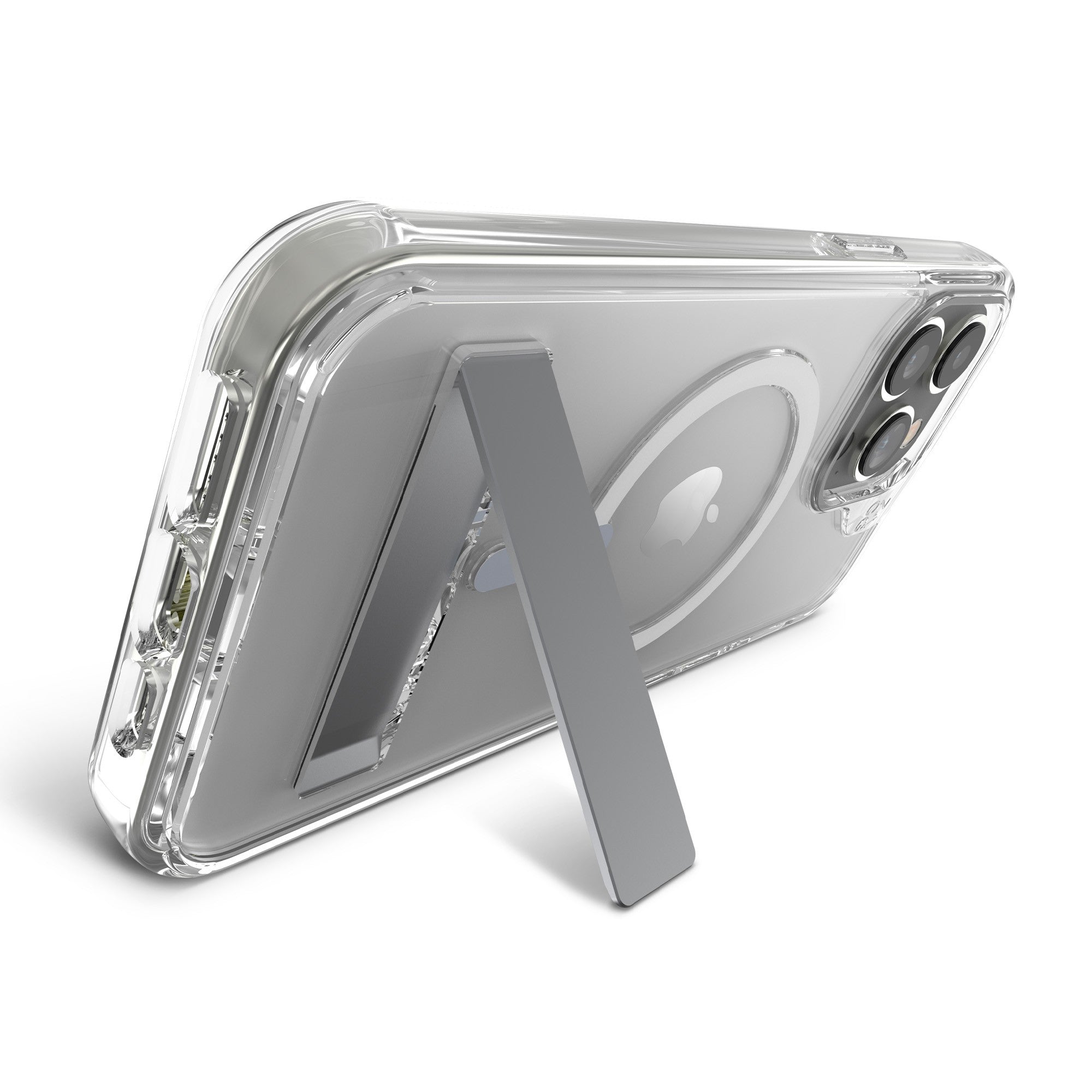 iPhone 15 Pro Max ZAGG/GEAR4 Graphene Crystal Palace Snap Kickstand Case - Clear - 15-11781