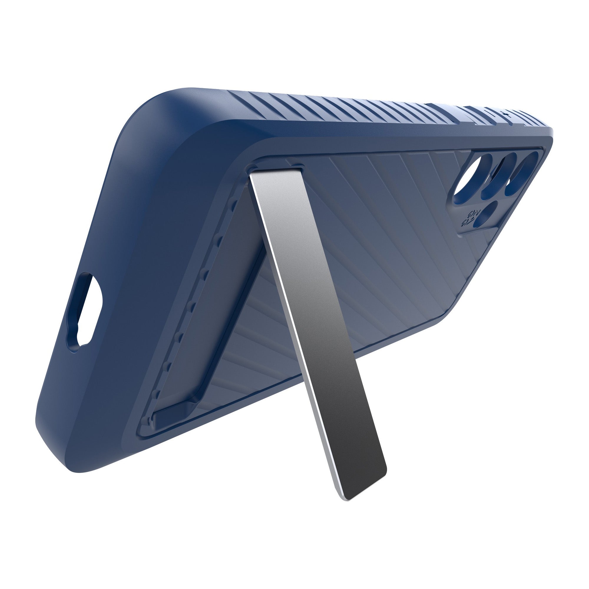 Samsung Galaxy S24 5G ZAGG Graphene Everest Kickstand Case - Navy - 15-12376