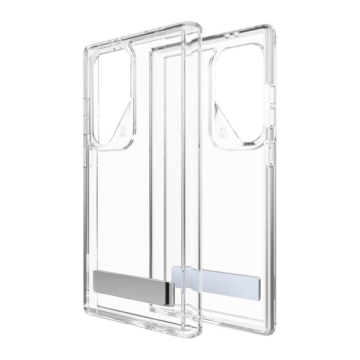 Samsung Galaxy S24 Ultra 5G ZAGG Graphene Crystal Palace Kickstand Case - Clear - 15-12388