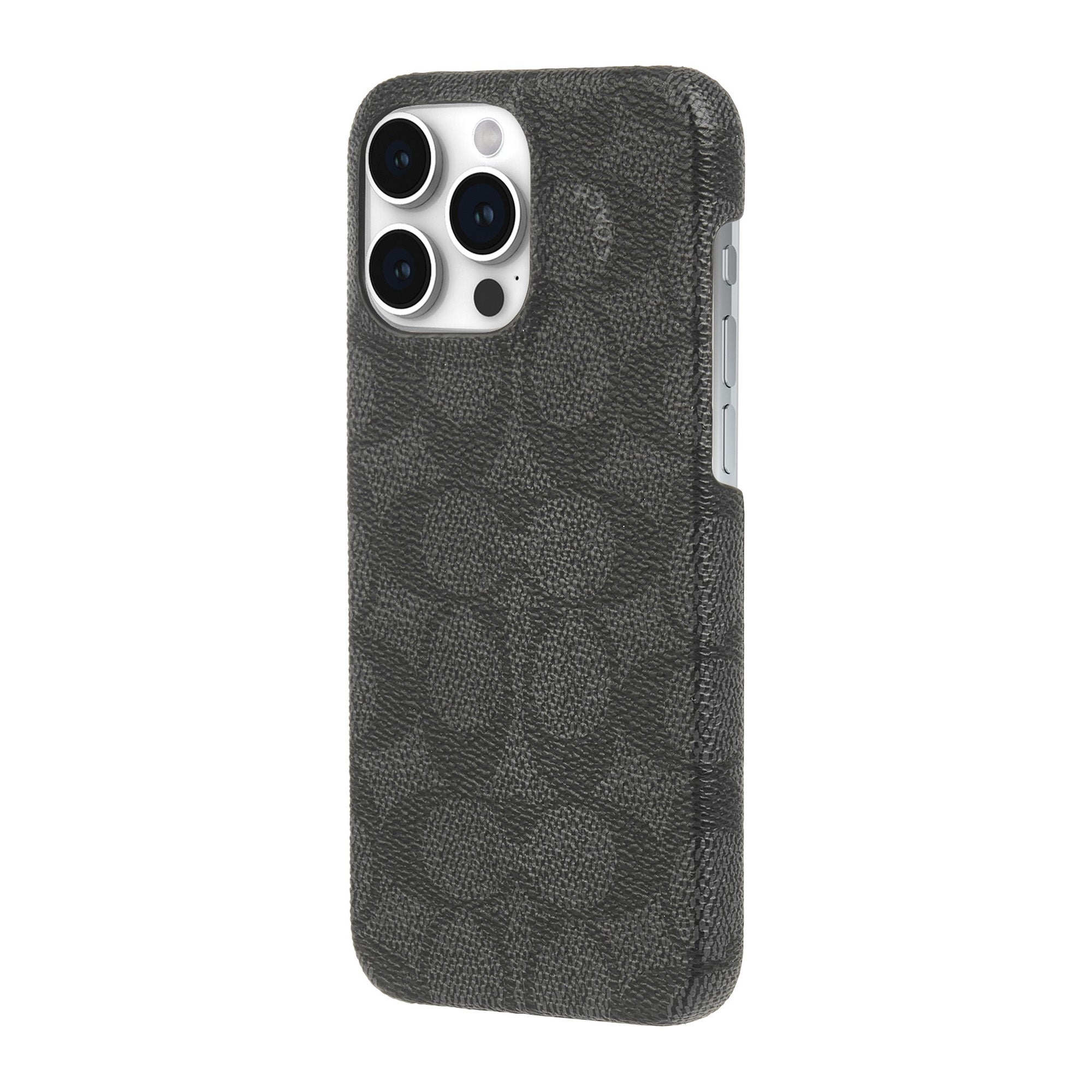 iPhone 15 Pro Max Coach Slim Wrap Signature C Case - Charcoal - 15-12466