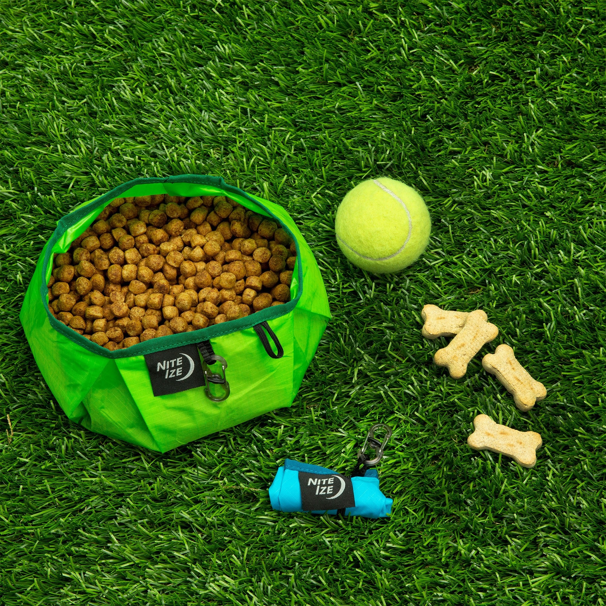 Nite Ize RadDog Collapsible Bowl - Lime - 15-12523