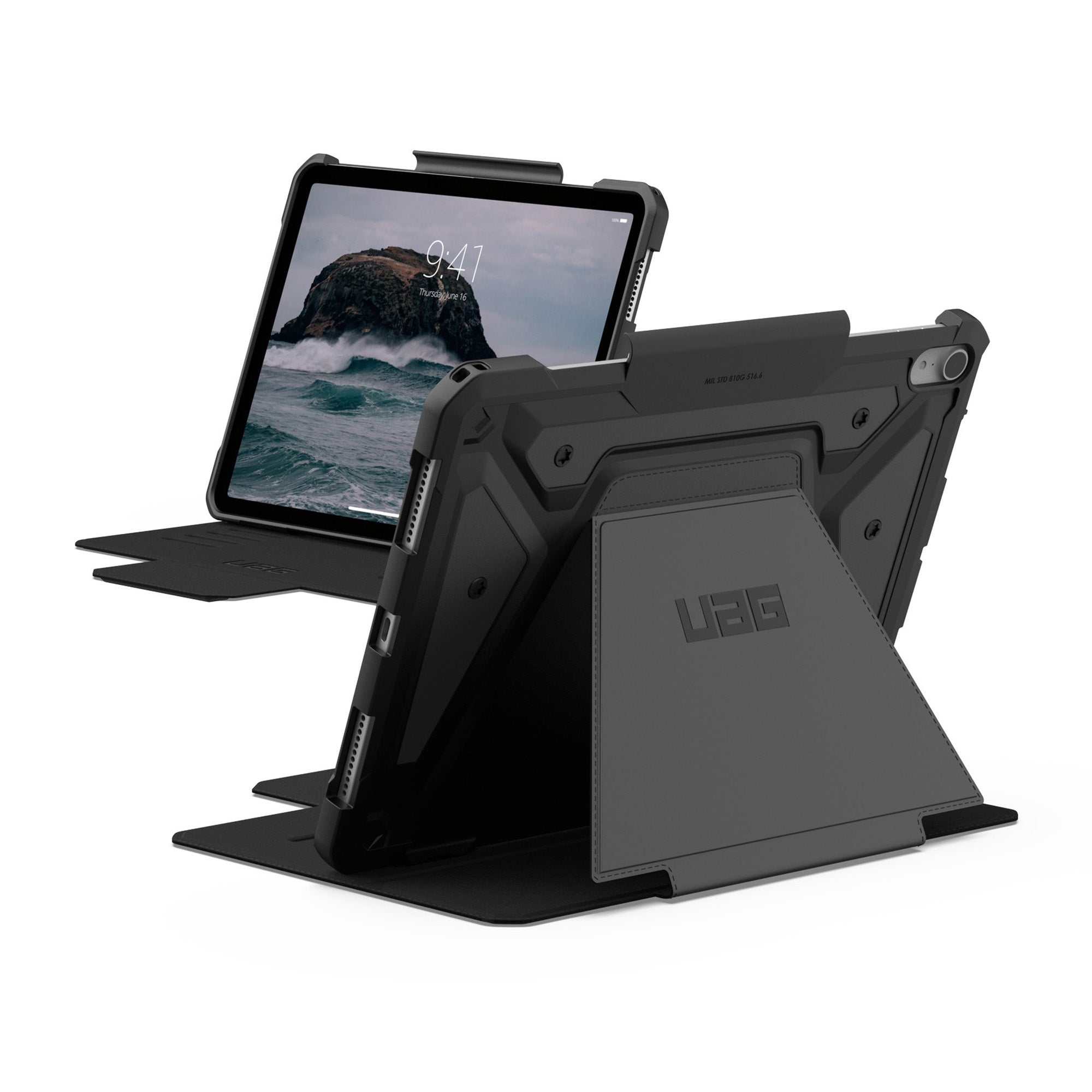 iPad Air 11-in M3/M2 UAG Metropolis SE - Black - 15-12666