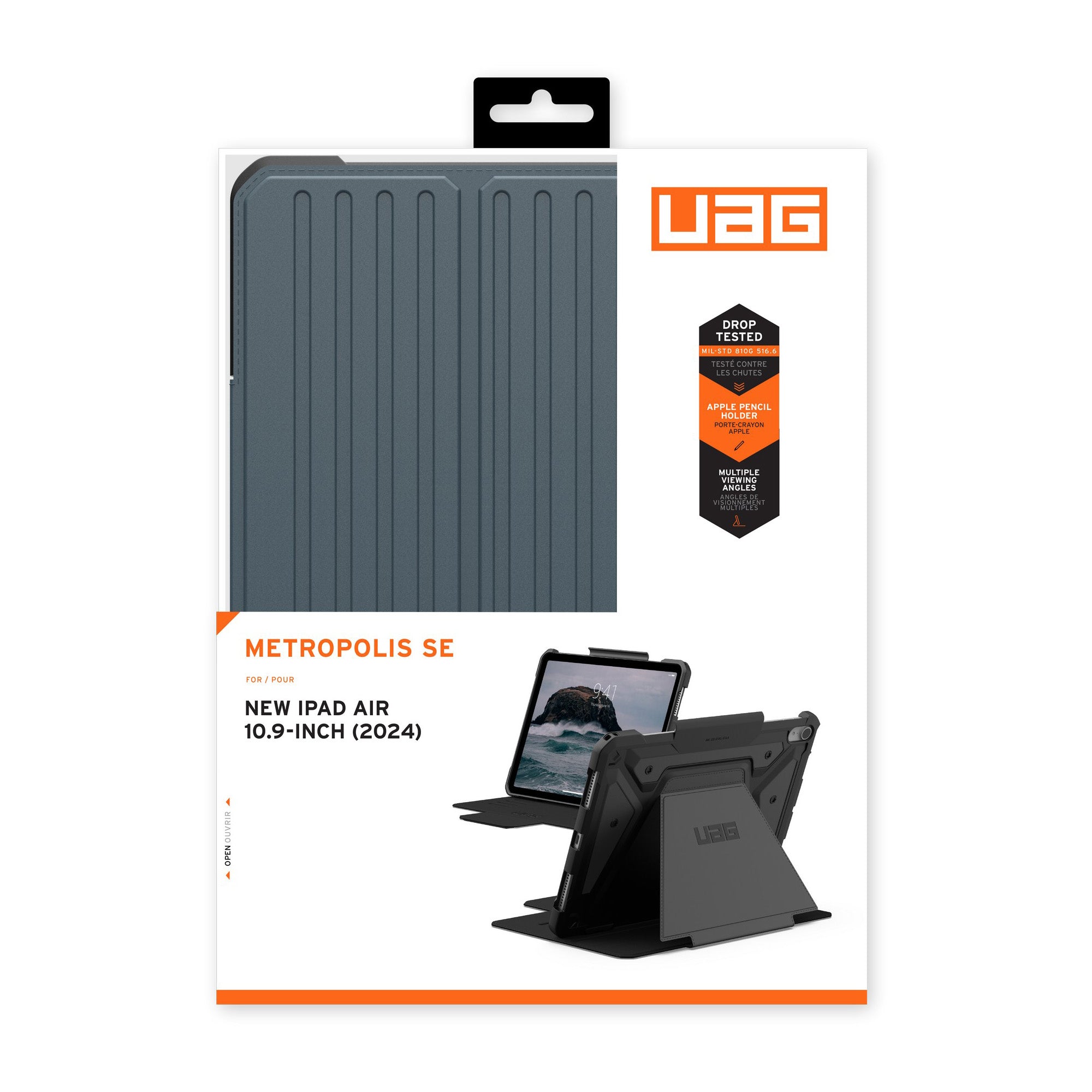 iPad Air 11-in M3/M2 UAG Metropolis SE - Blue - 15-12667