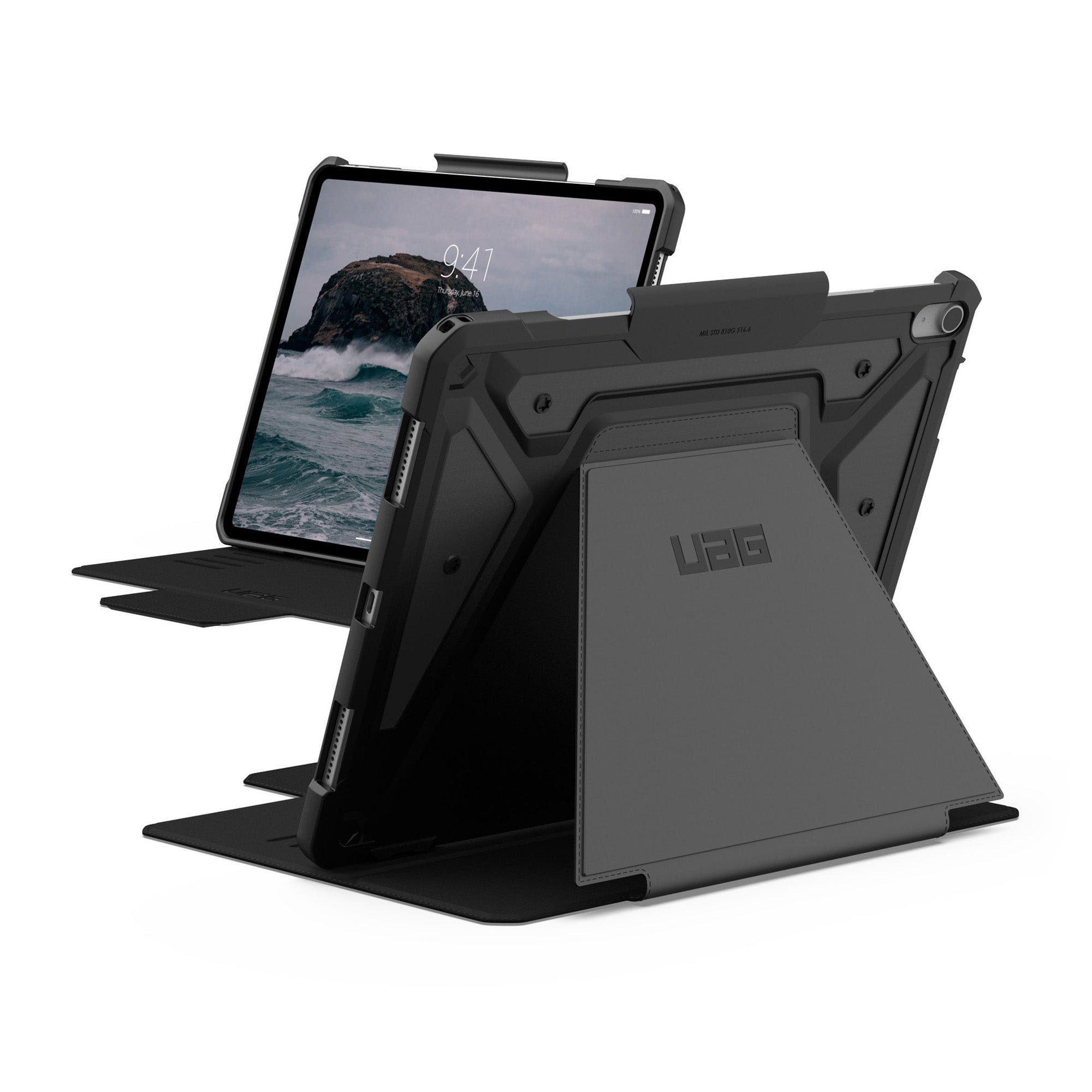 iPad Air 13-in M3/M2 UAG Metropolis SE - Black - 15-12673
