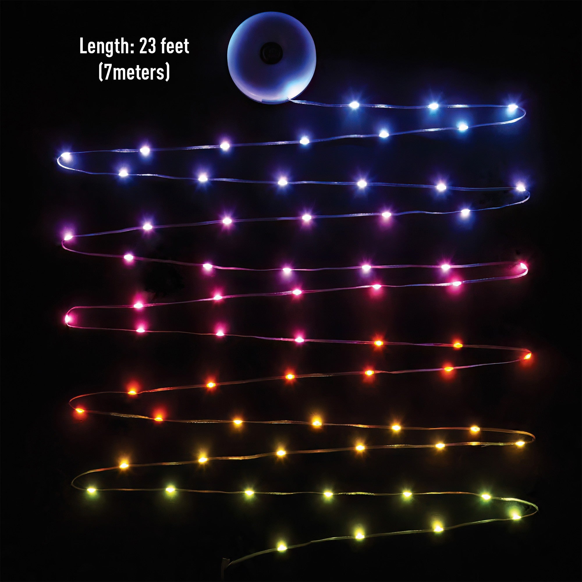 Nite Ize Radiant StarLit Rechargeable Lantern + String Light - Disc-O Select - 15-12722