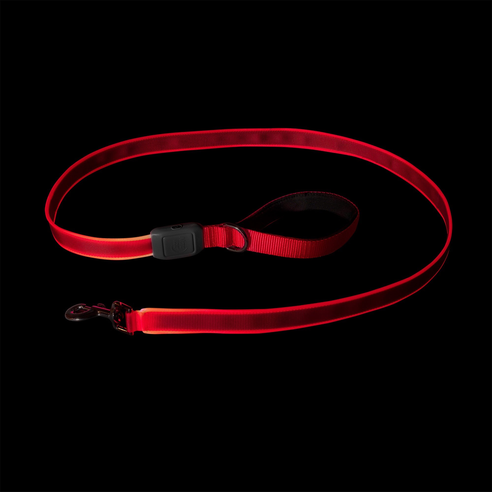 Nite Ize NiteDog Rechargeable LED Leash - Red/Red LED - 15-12725