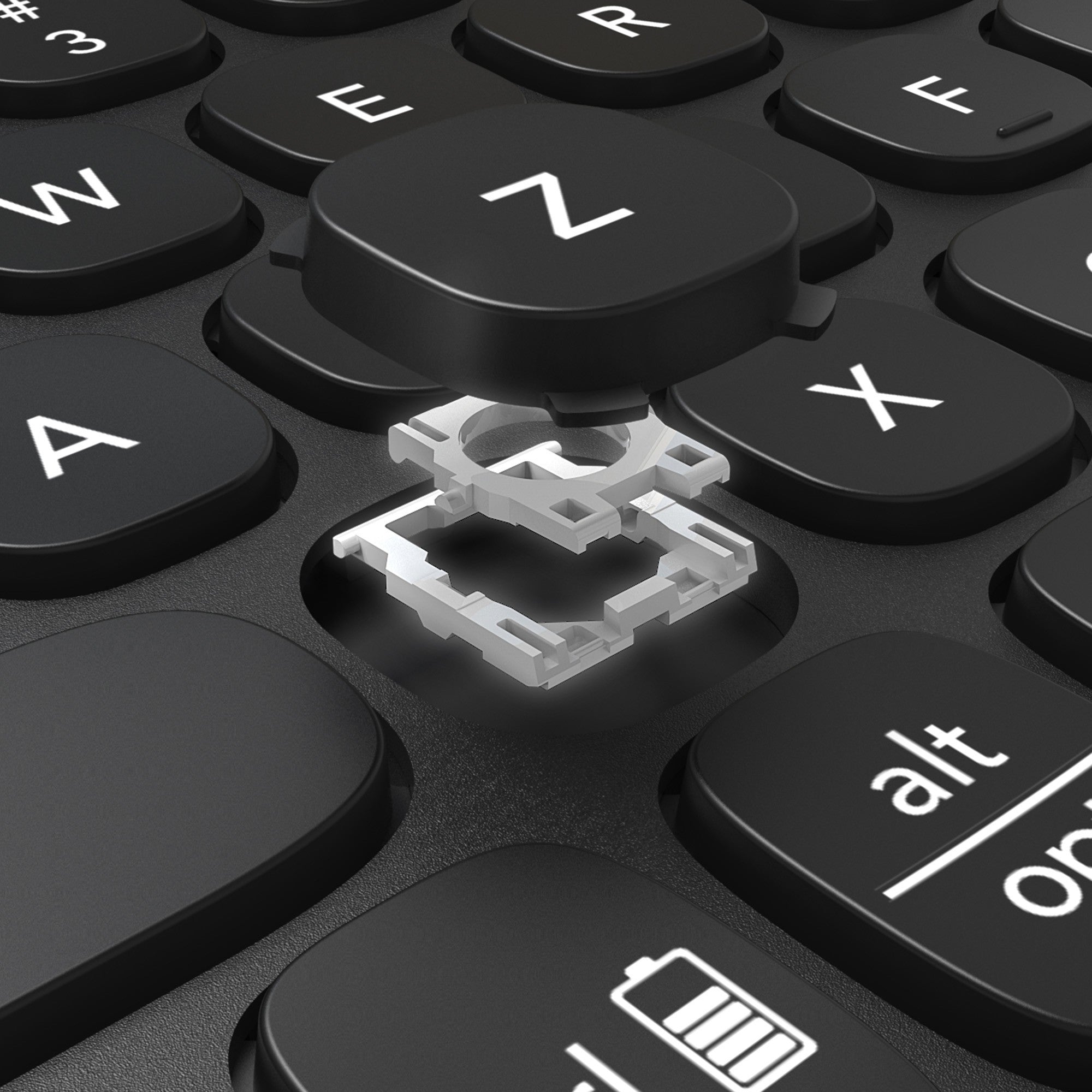 iPad A16/iPad 10th Gen ZAGG Pro Keys Rugged Keyboard - Black - 15-12893