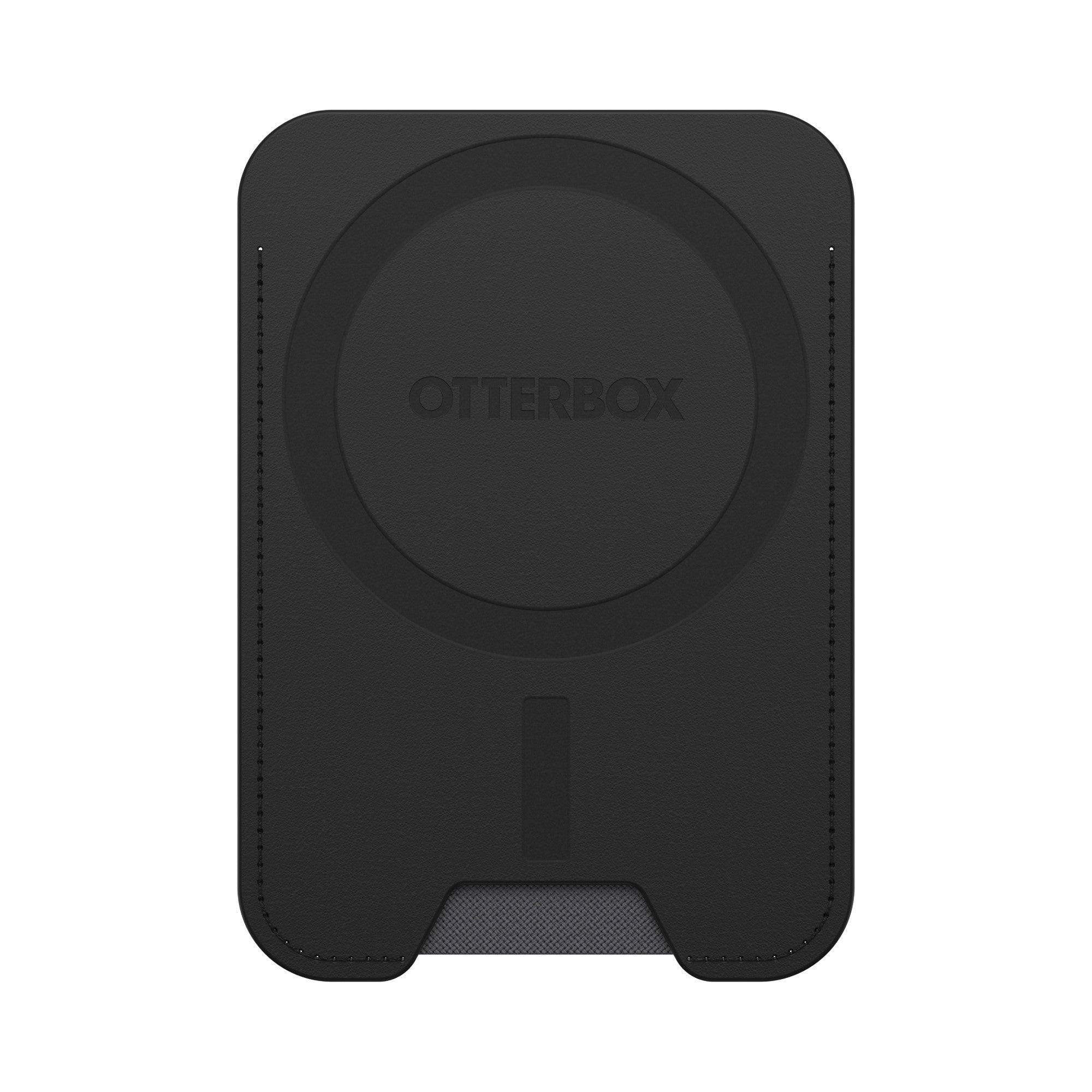 Otterbox Cactus Leather MagSafe Wallet - Black - Noir Ash - 15-12915