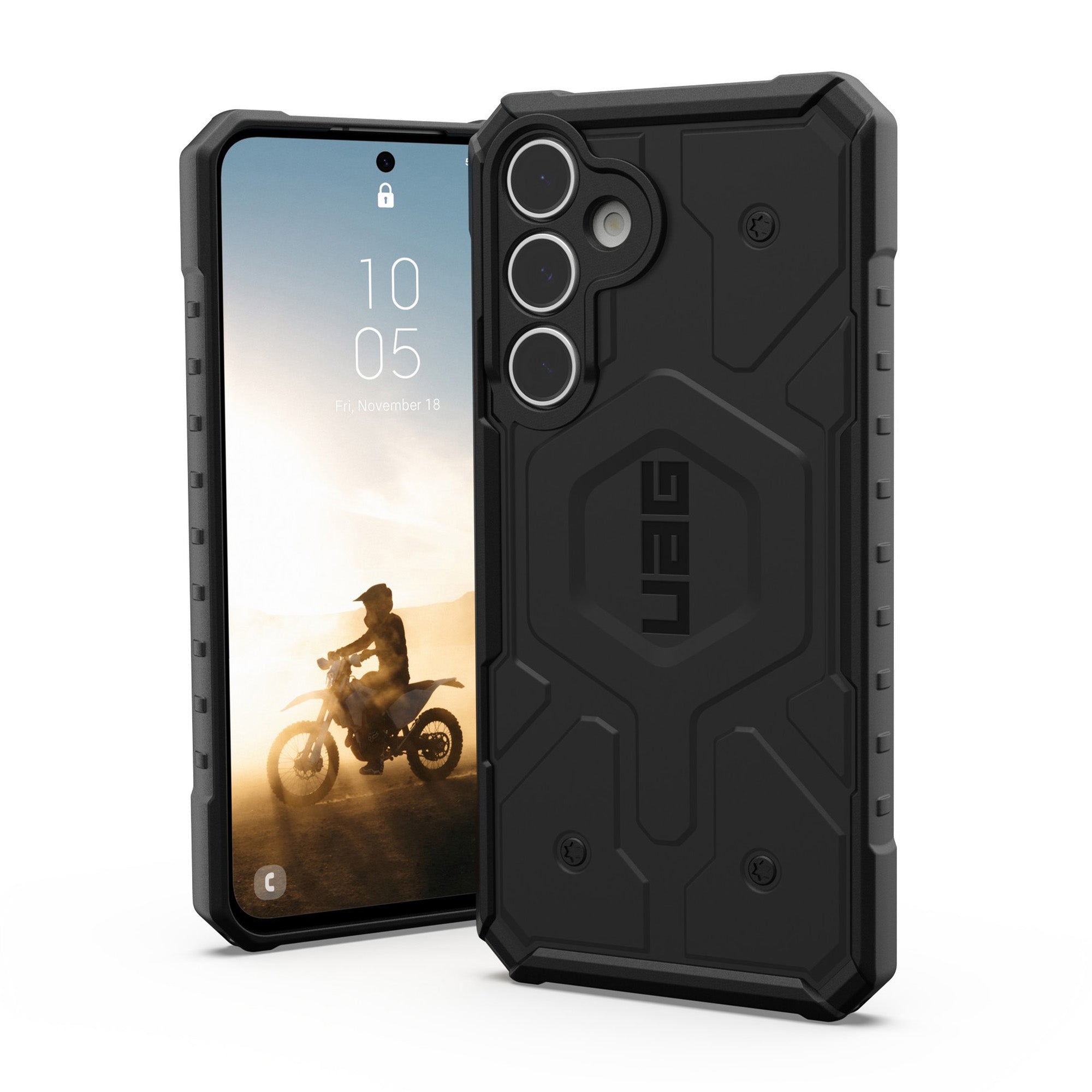 Samsung Galaxy S24 FE UAG Pathfinder MagSafe Case - Black - 15-13227