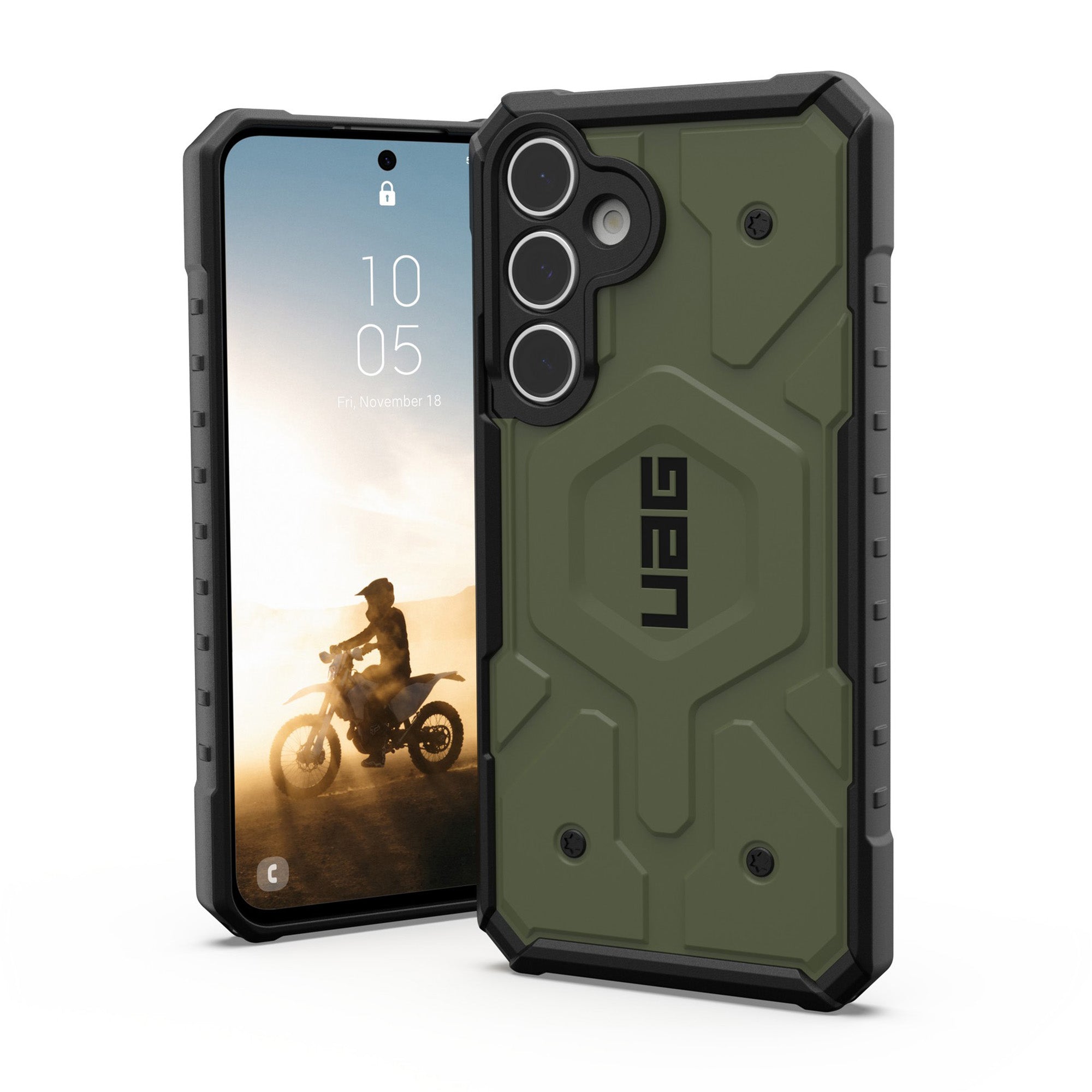 Samsung Galaxy S24 FE UAG Pathfinder MagSafe Case - Olive Drab - 15-13229