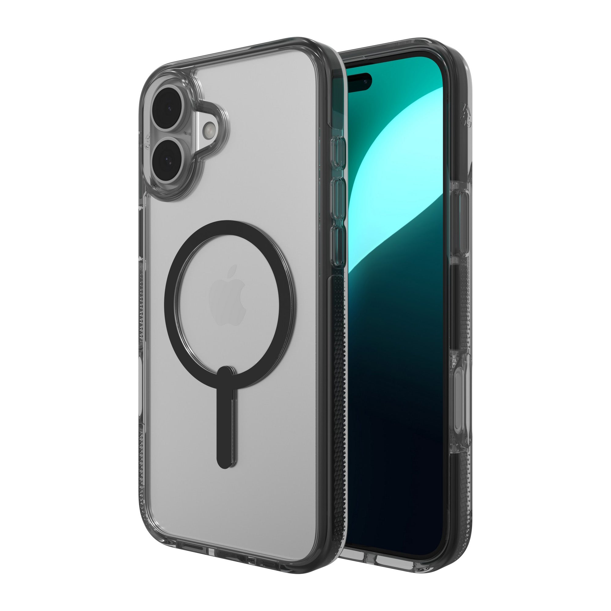 iPhone 16 Plus ZAGG Graphene Santa Cruz Snap Case - Black - 15-13409