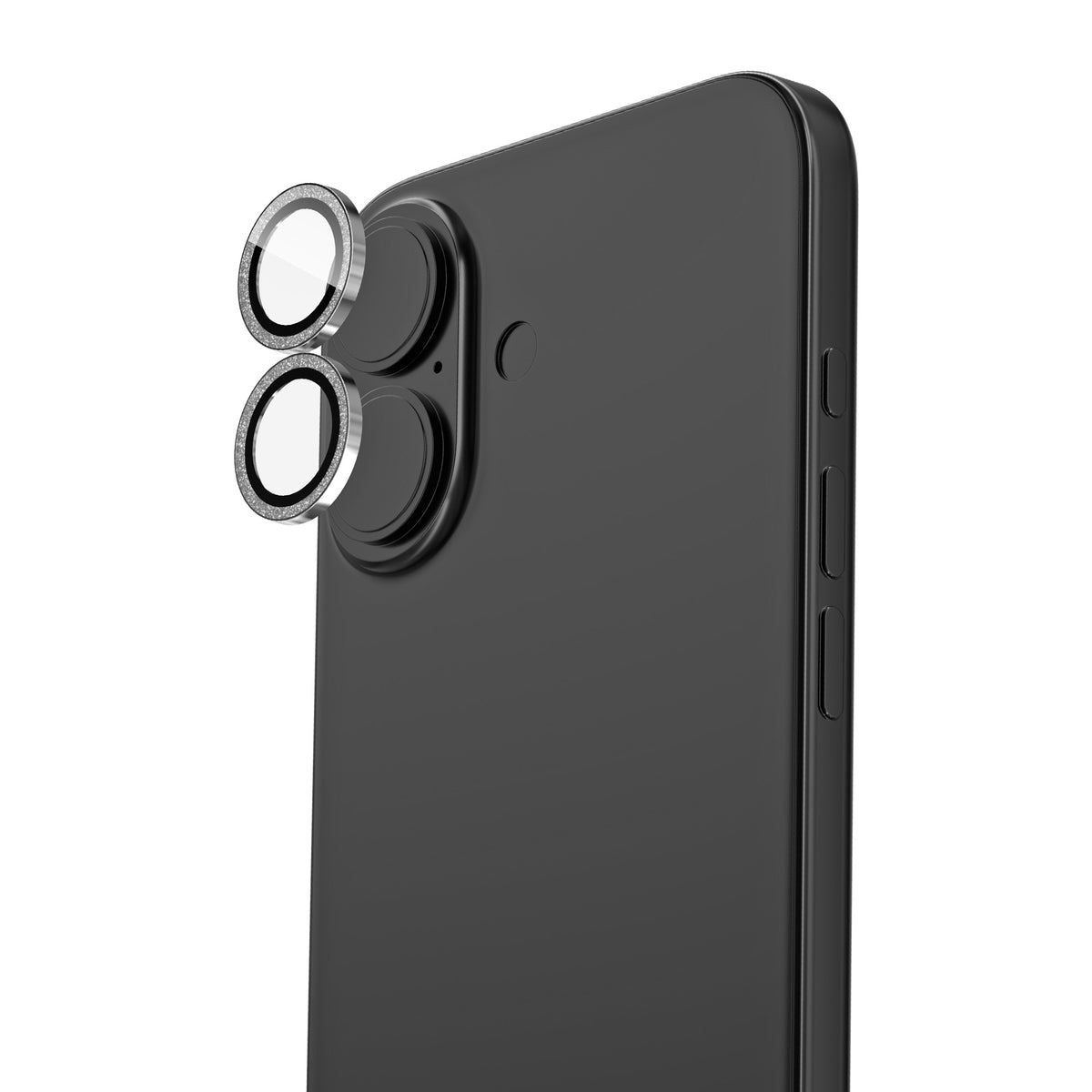 iPhone 16/16 Plus ZAGG InvisibleShield Glass Elite Camera Rings Lens Protector - Glitter - 15-13555