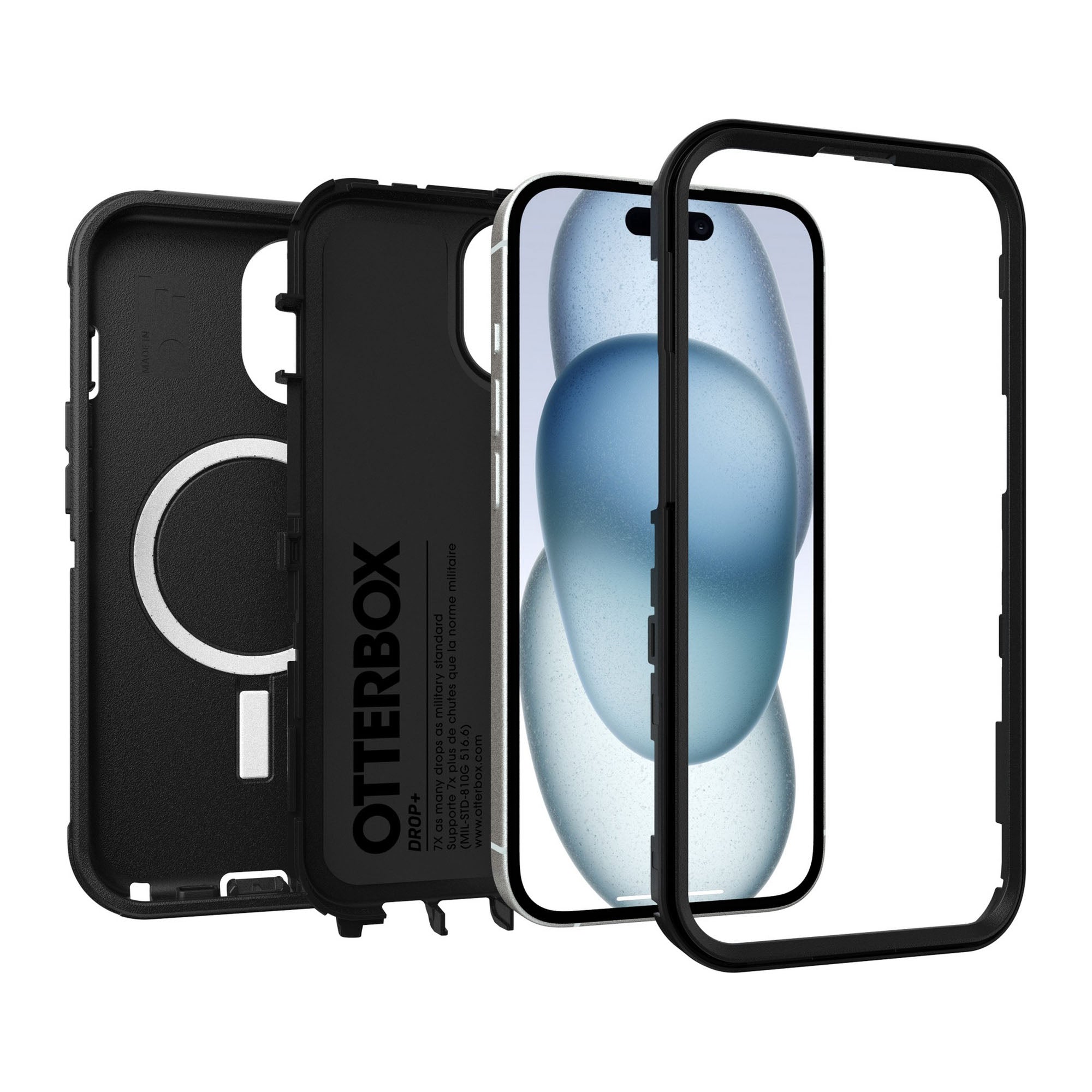 iPhone 17e/16e/15/14/13 Otterbox Defender Pro w/ MagSafe Series Case - Black - 15-13632