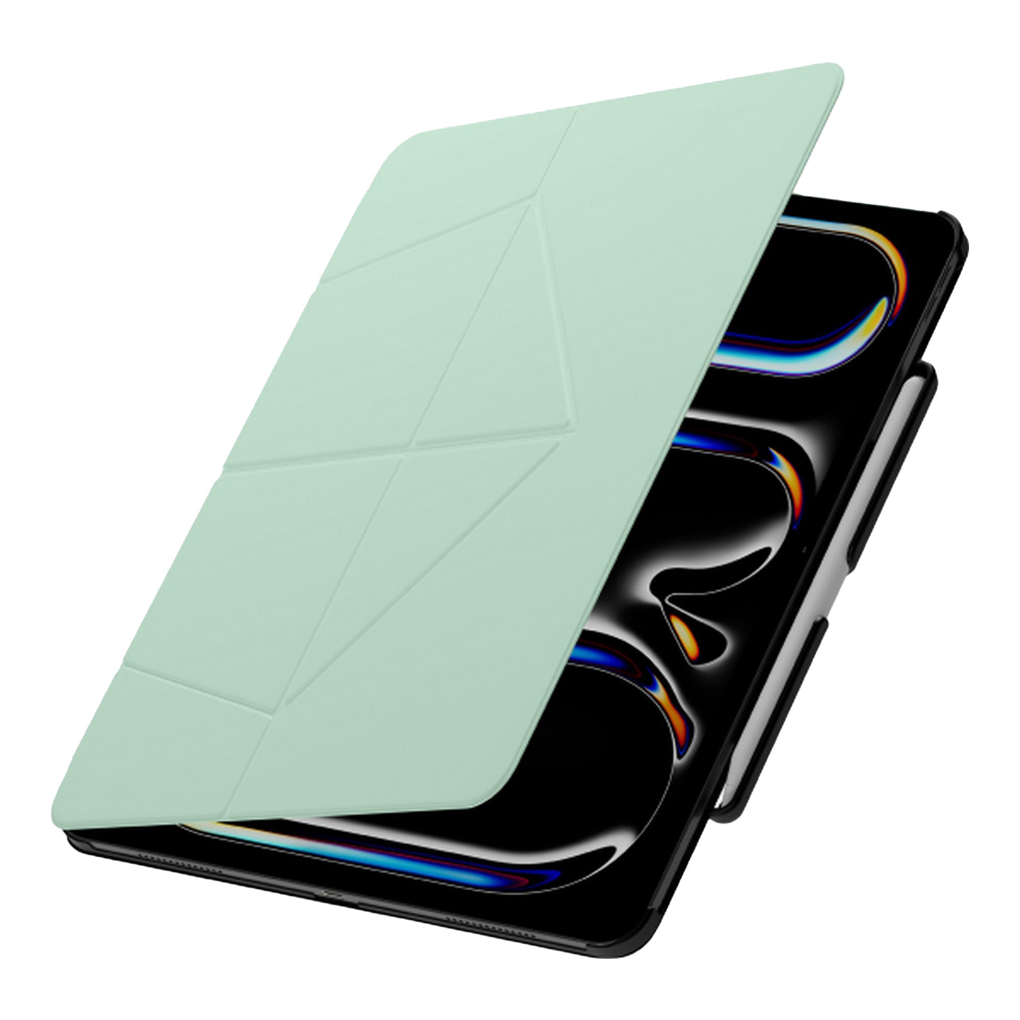 iPad Pro 11-in M4 MOFT Float Folio Case - Peppermint - 15-14004