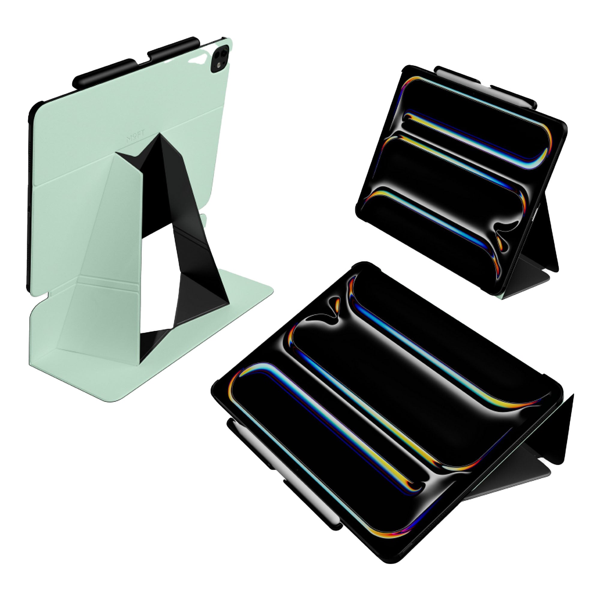 iPad Air 11-in M3/M2 MOFT Float Folio Case - Peppermint - 15-14012