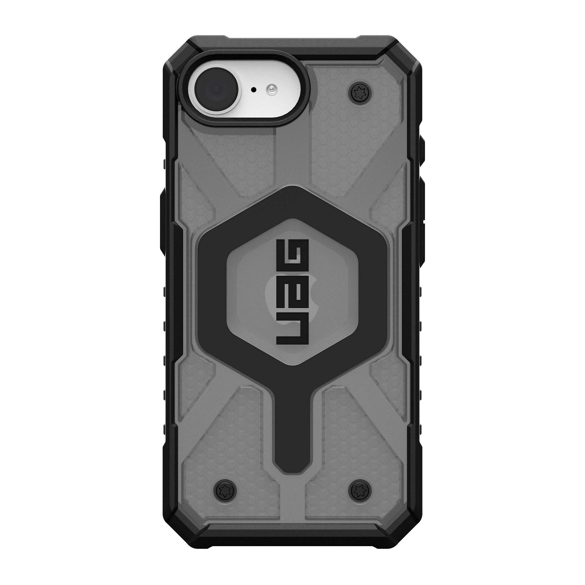 iPhone 17e/16e UAG Pathfinder Clear MagSafe Case - Ash - 15-14037