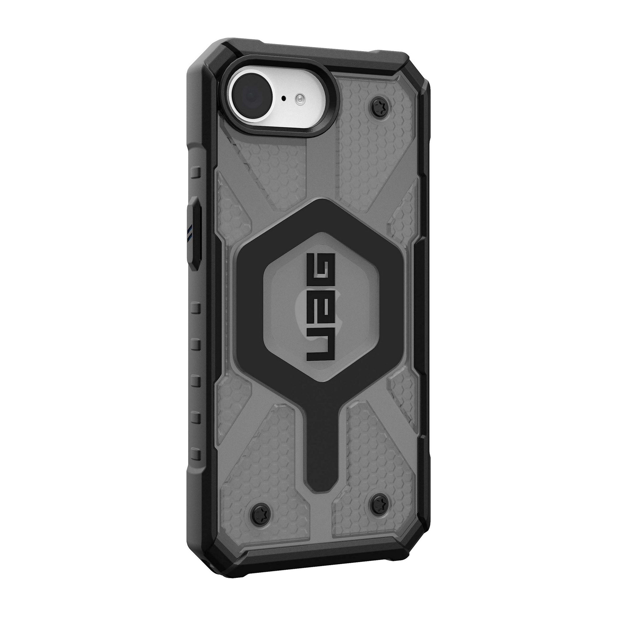iPhone 17e/16e UAG Pathfinder Clear MagSafe Case - Ash - 15-14037
