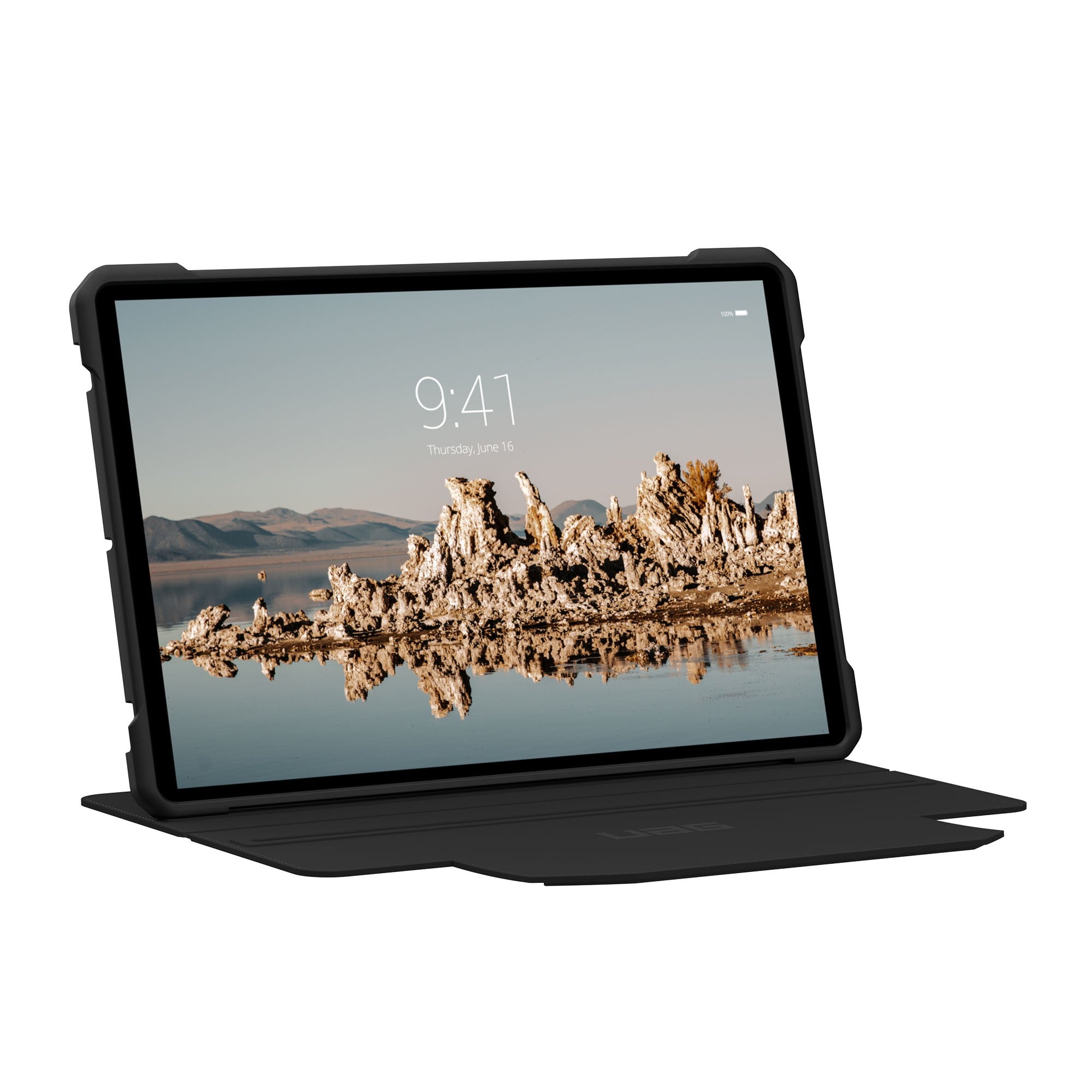 Samsung Galaxy Tab S10 Plus 12.4 UAG Metropolis SE Folio Case - Black - 15-14057