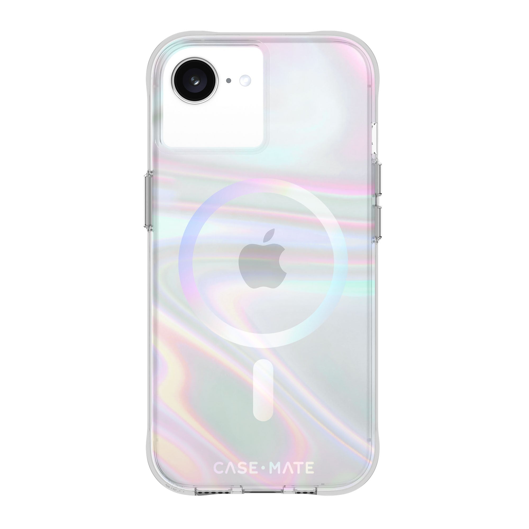 iPhone 17e/16e/15/14/13 Case-Mate Soap Bubble MagSafe Case - Iridescent - 15-14095