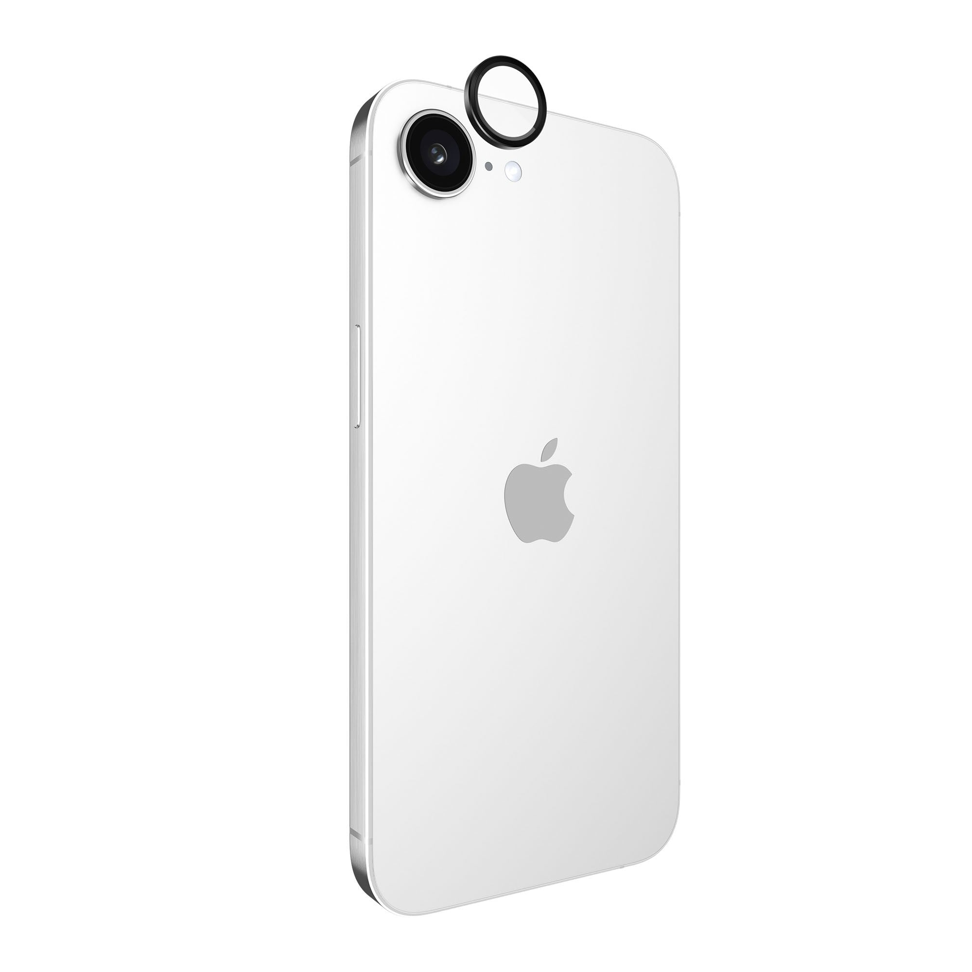iPhone 17e/16e Case-Mate Aluminum Ring Glass Lens Protector - Black - 15-14102