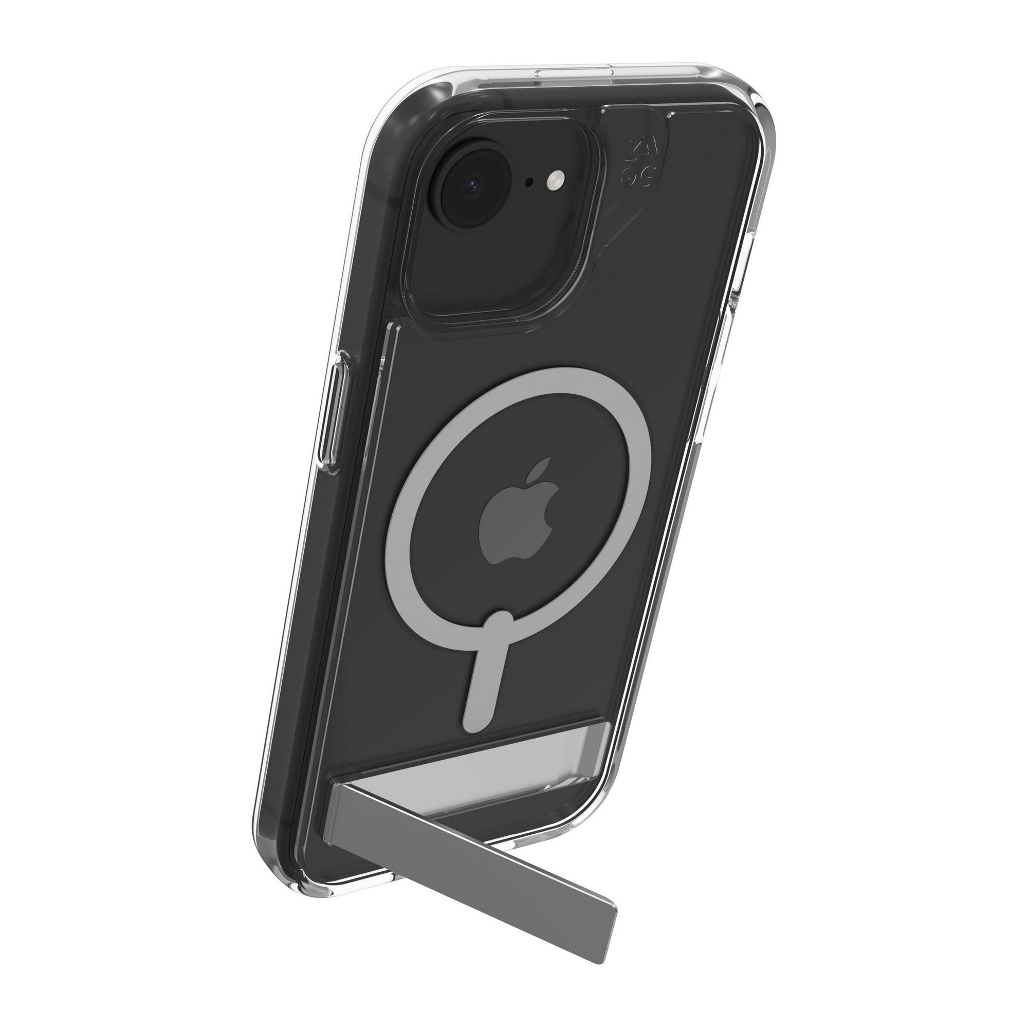 iPhone 17e/16e/15/14/13 ZAGG Graphene Crystal Palace Snap Kickstand Case - Clear - 15-14111