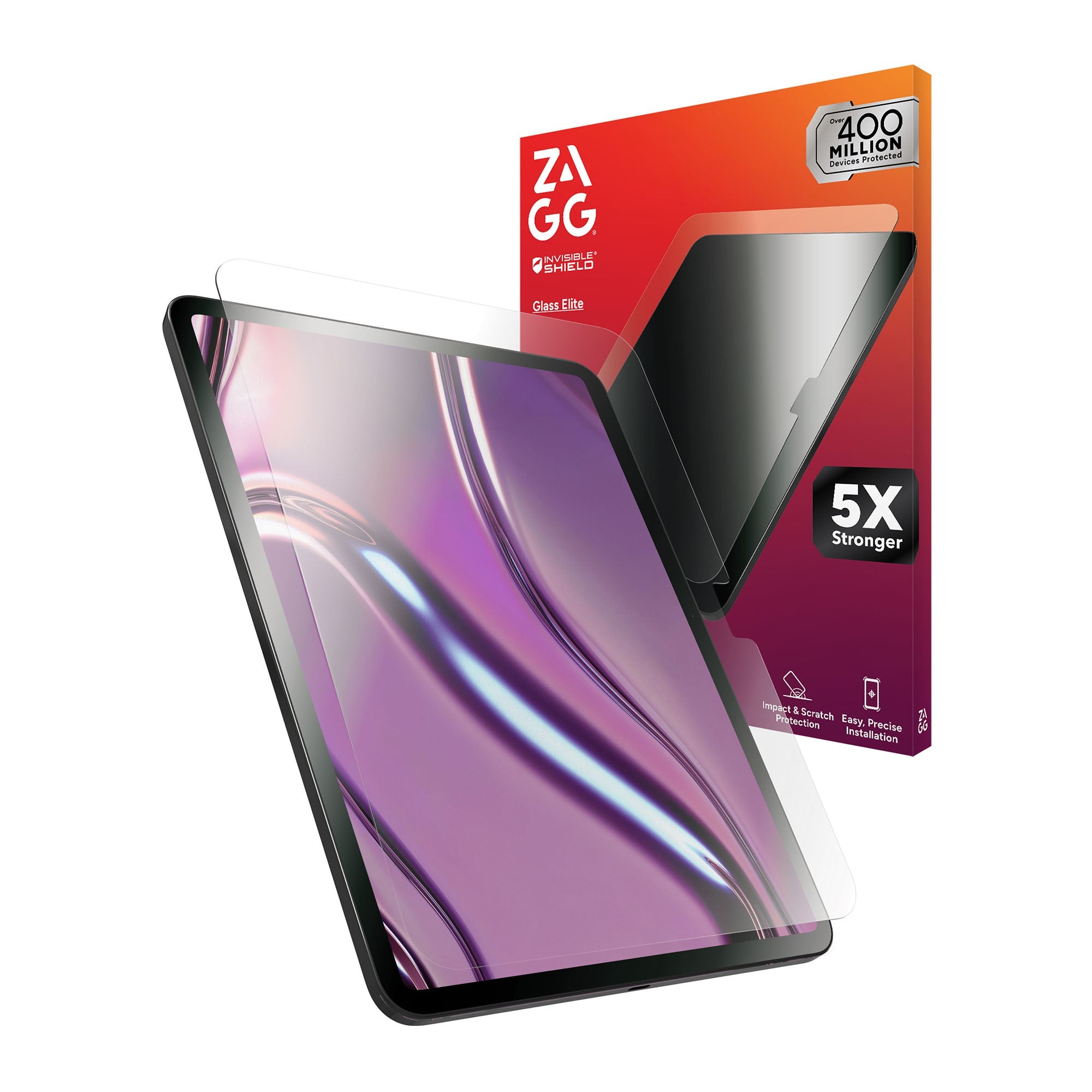 iPad A16/iPad 10th Gen ZAGG InvisibleShield Glass Elite Screen Protector - 15-14186