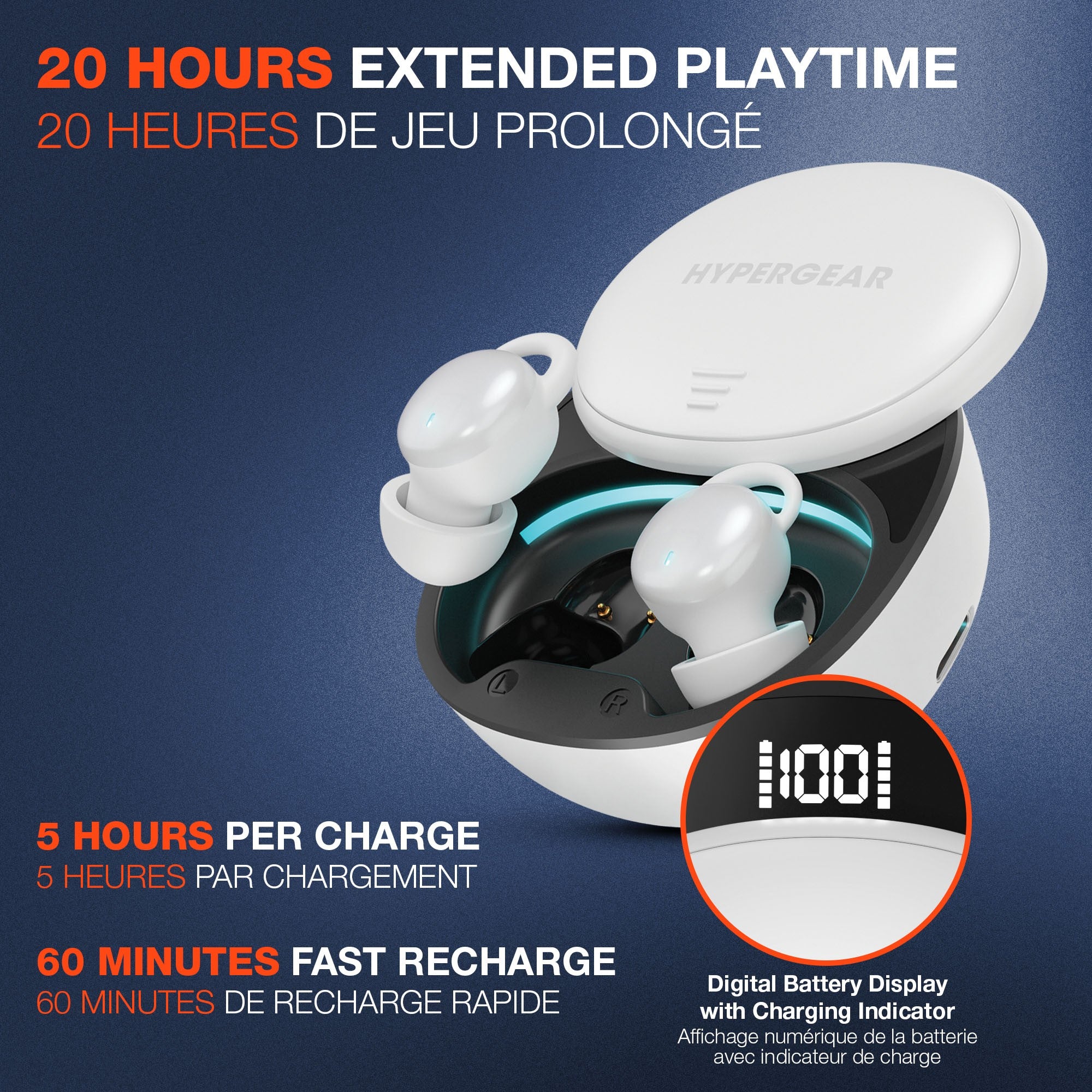 HyperGear SleepEez Mini Noise-Blocking True Wireless Earbuds - 15-14290