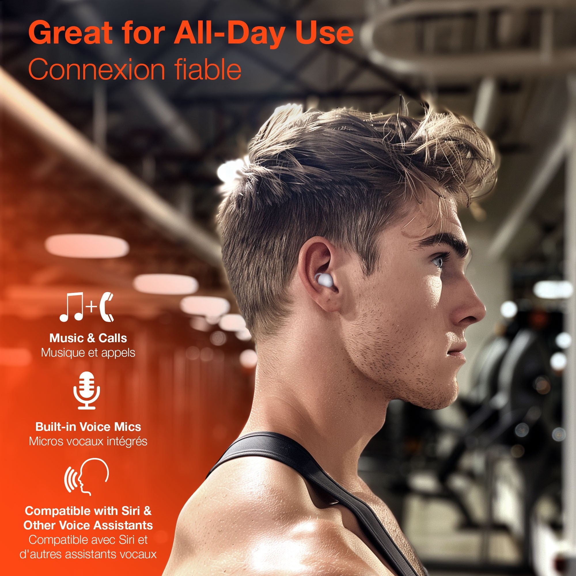 HyperGear SleepEez Mini Noise-Blocking True Wireless Earbuds - 15-14290