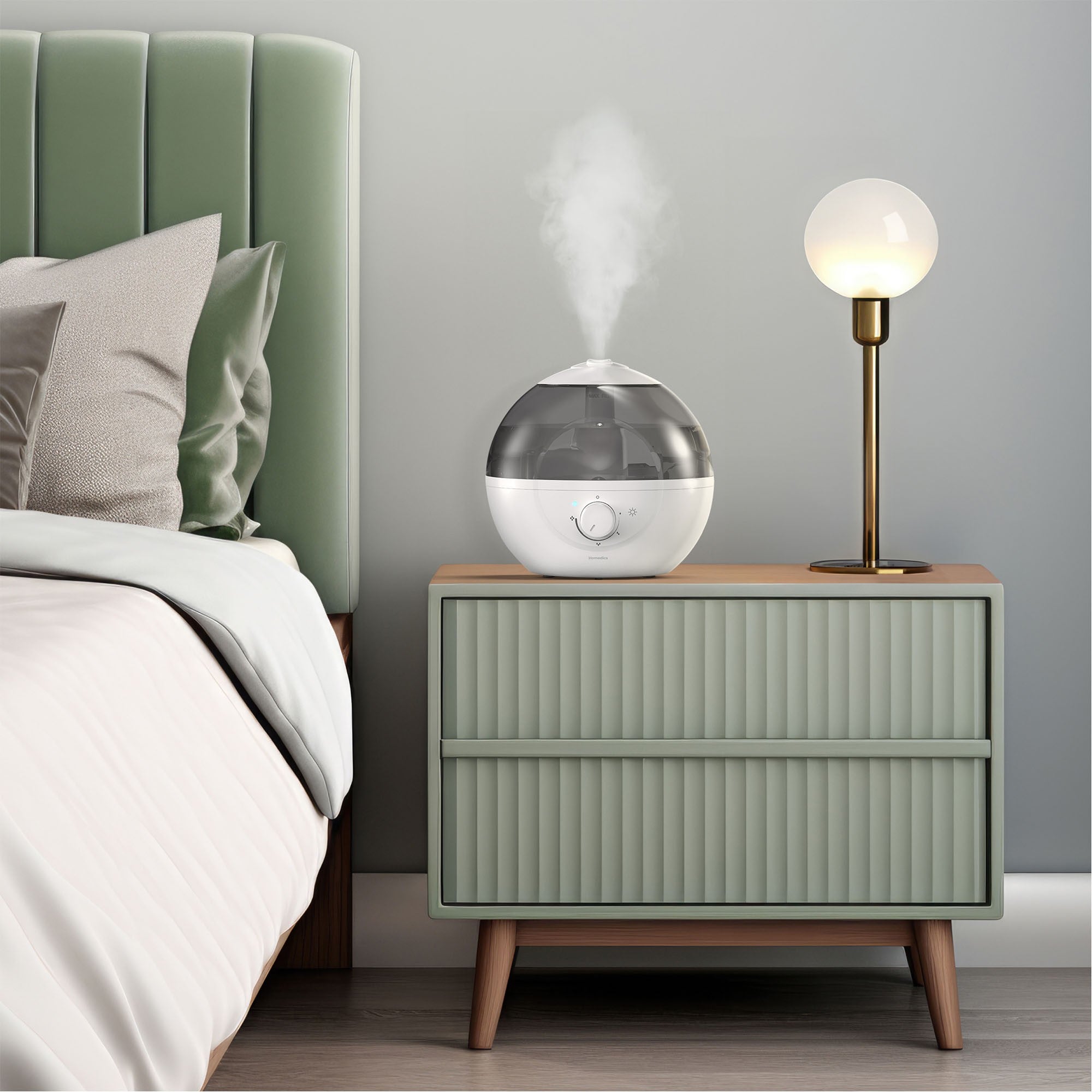 HoMedics Top Fill Cool Mist Ultrasonic Humidifier - 15-14385