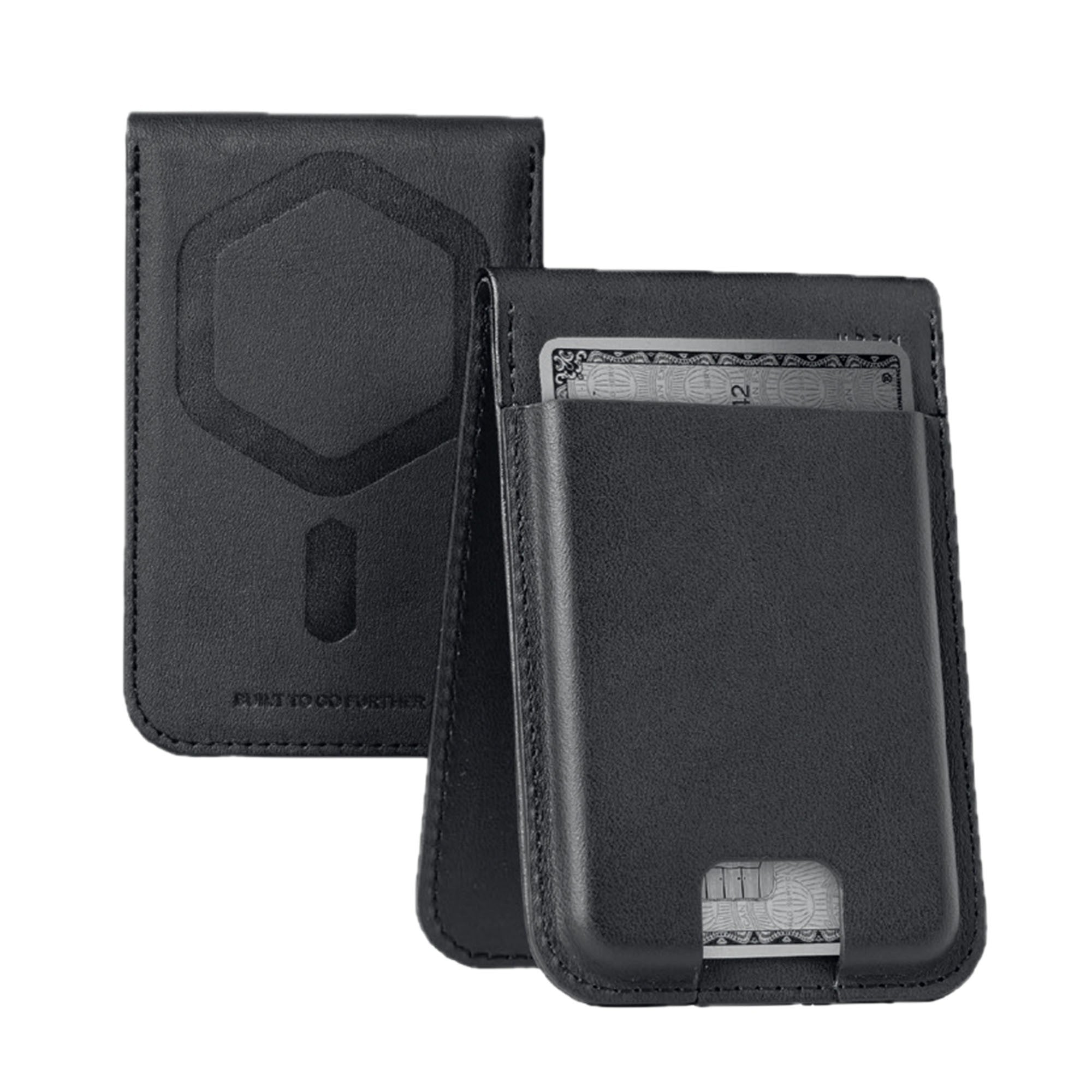 UAG Metropolis Vegan Leather MagSafe Wallet - Black - 15-14428