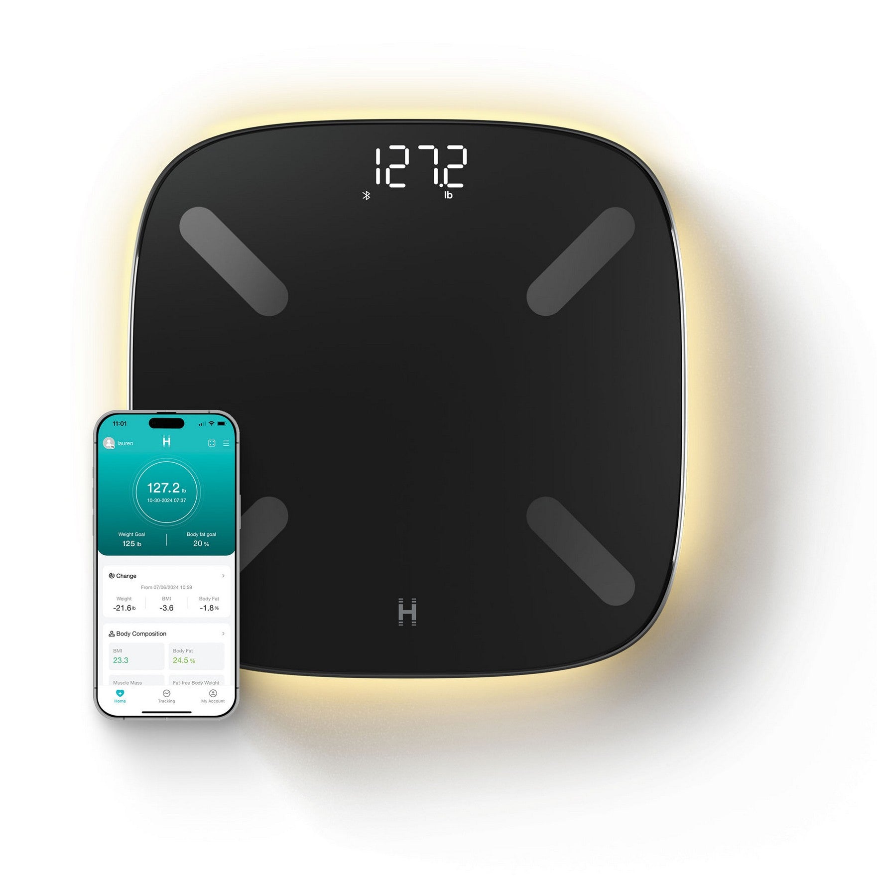 Homedics Body Glo Smart Composition Scale - 15-14432