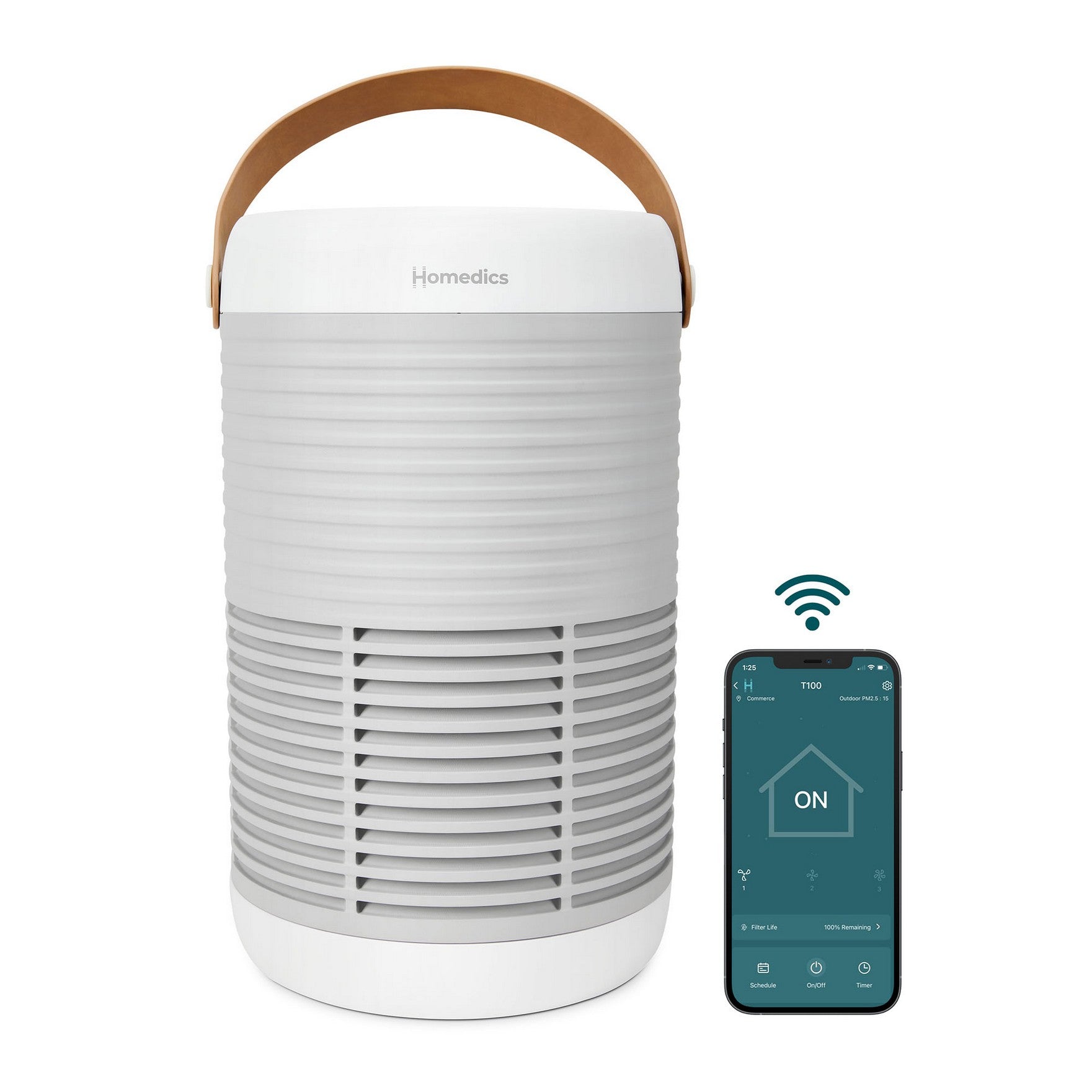 Homedics Smart Air Purifier T100 - 15-14435