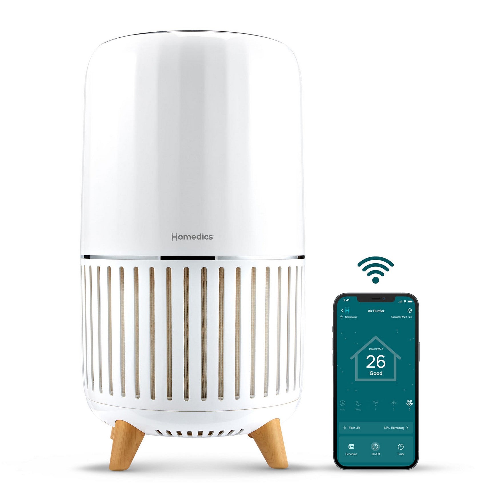 Homedics Smart Air Purifier T200 - 15-14436